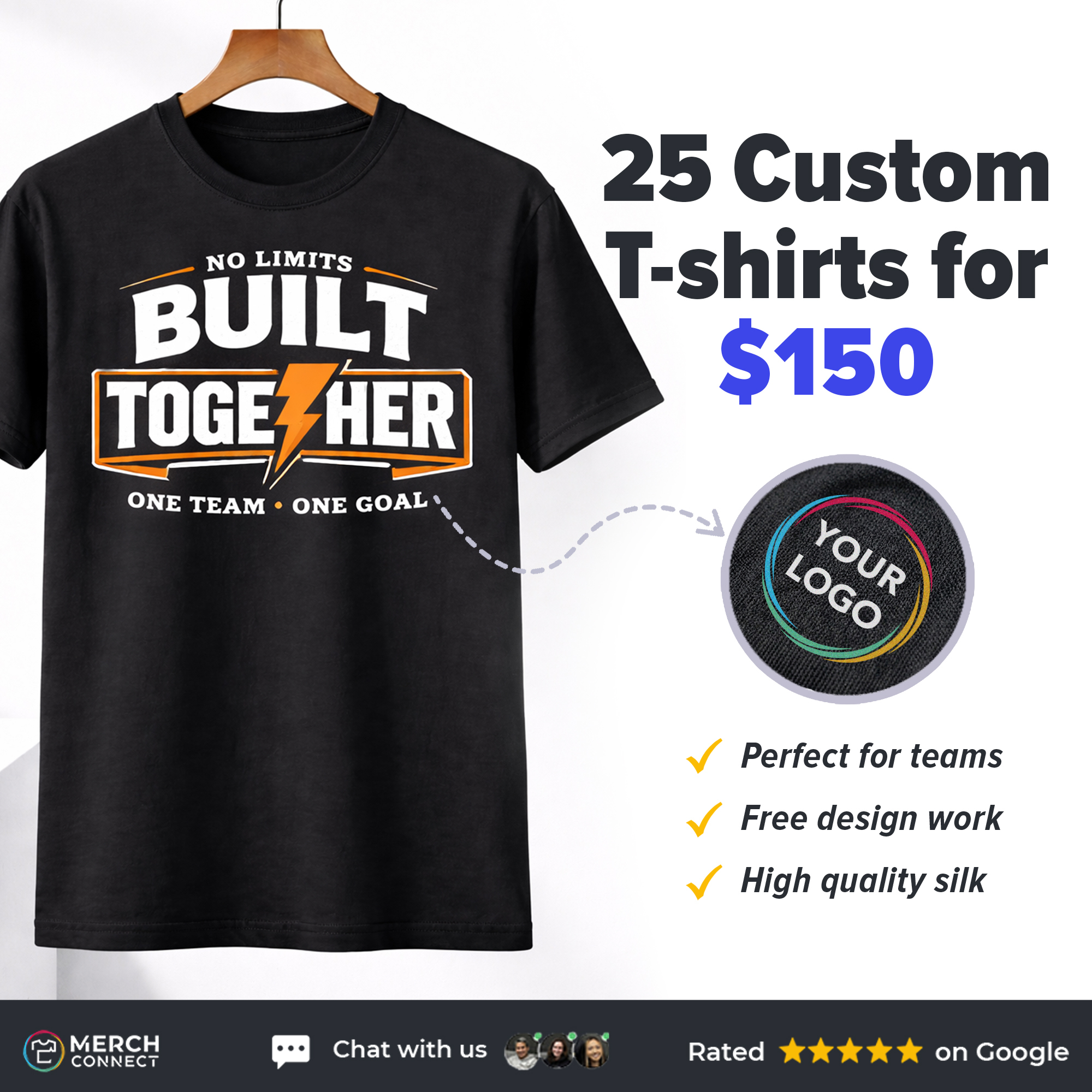 Merchconnect Facebook ad