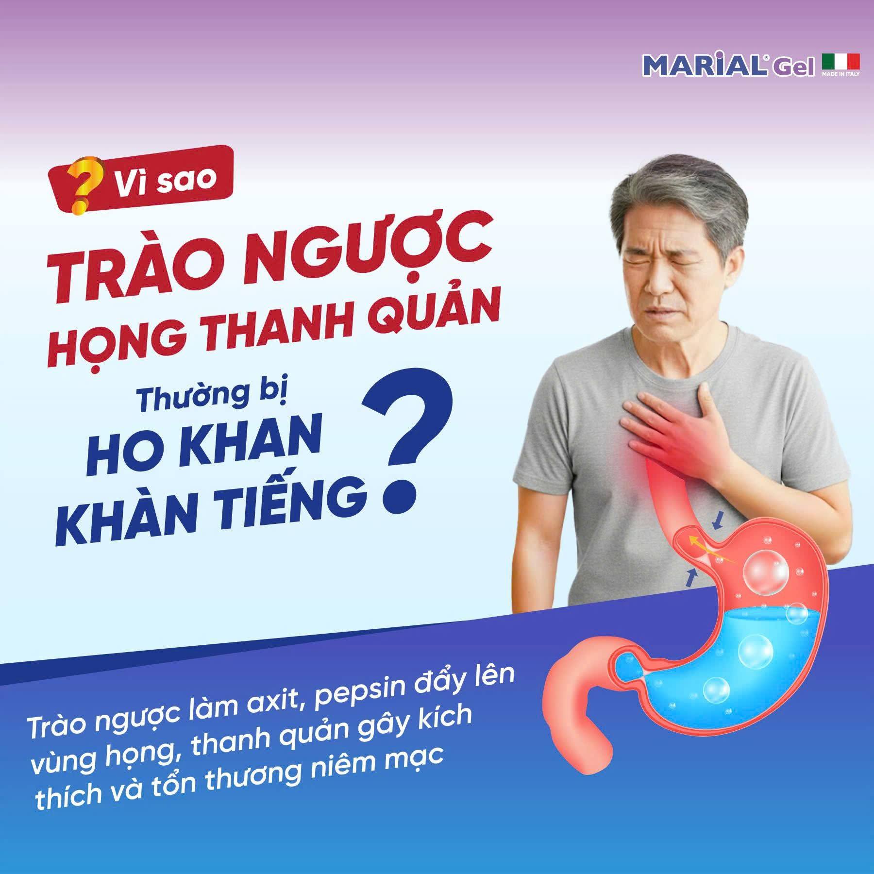 Marial - Ngăn trào ngược & Bảo vệ niêm mạc GERD - LPR Facebook ad