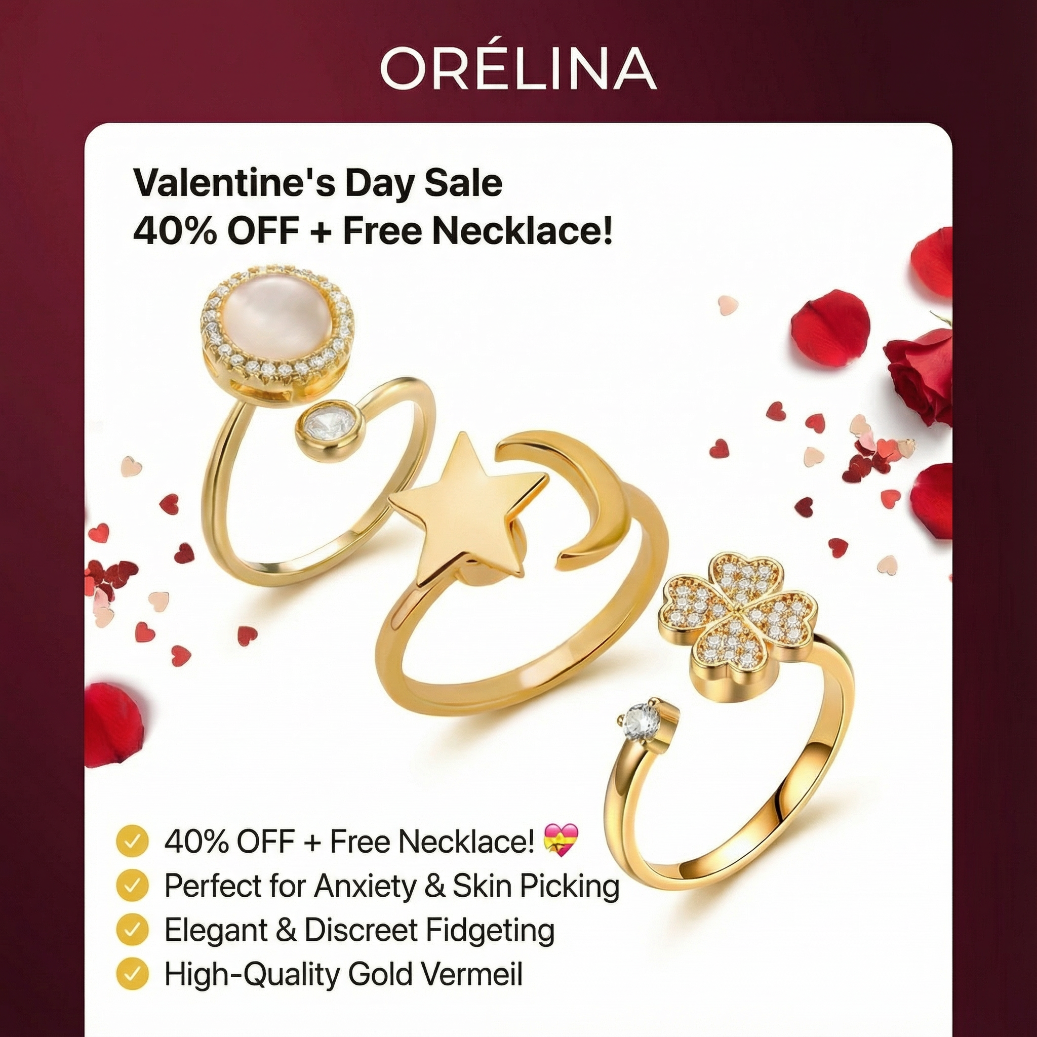 Orélina Jewelry Facebook ad