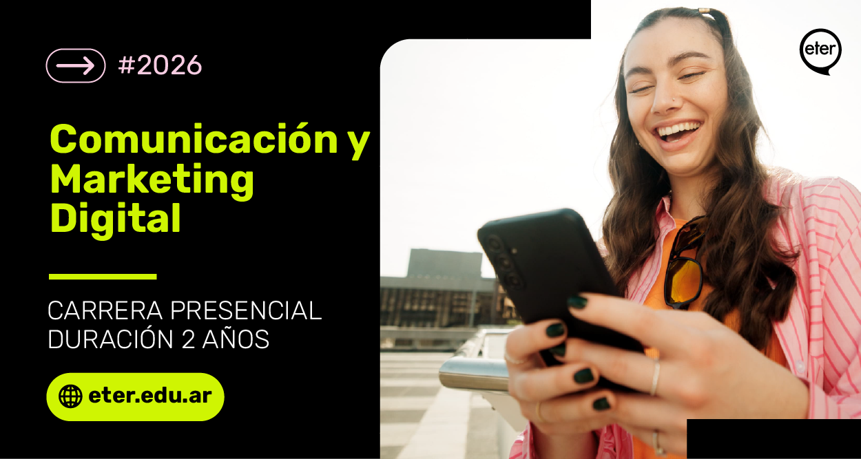 ETER Escuela de Comunicación Facebook ad