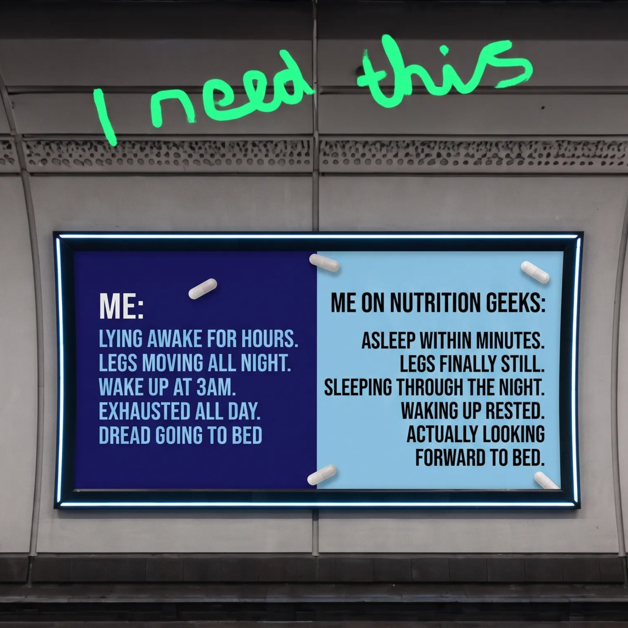 Nutrition Geeks Facebook ad