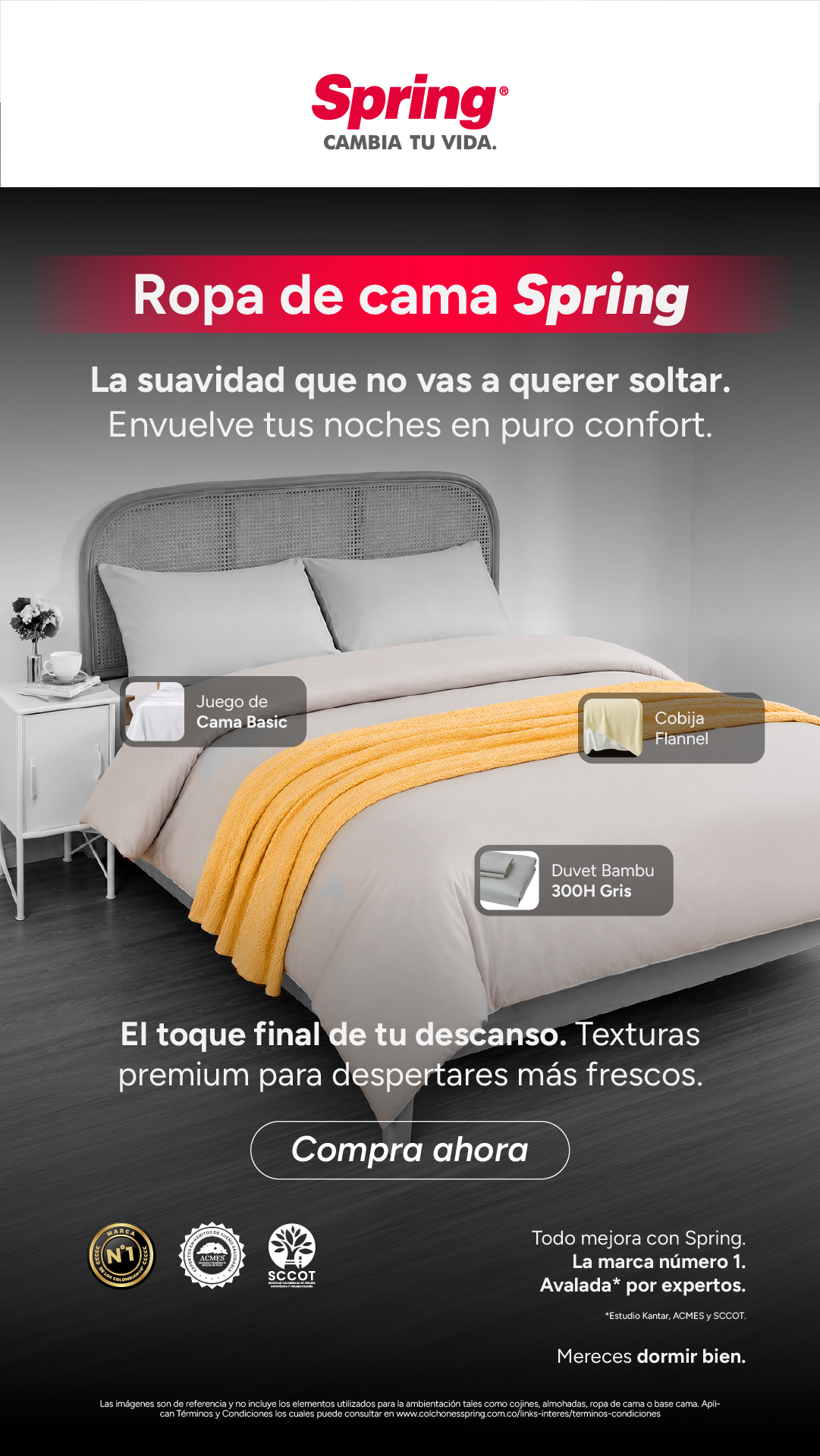 Colchones Spring Oficial Facebook ad