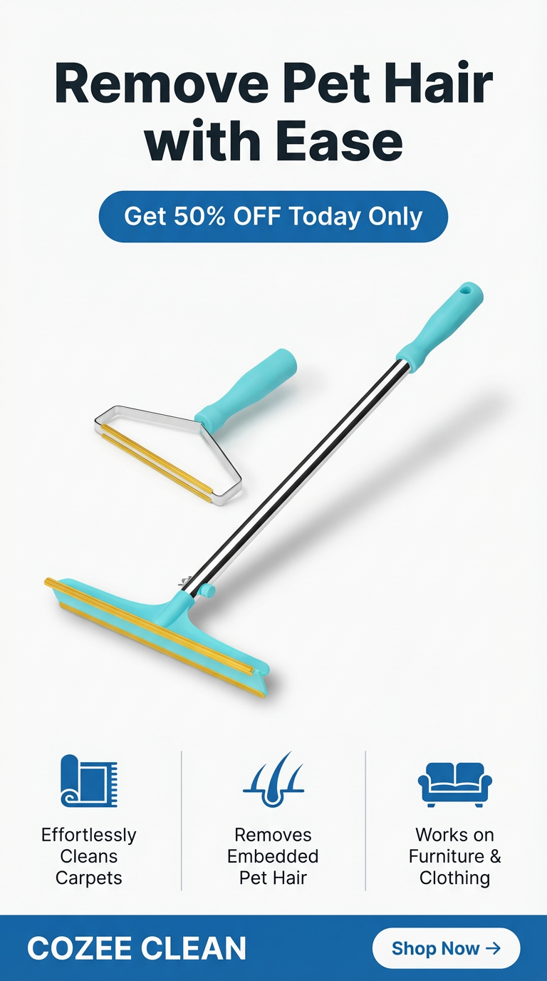 Cozee Clean Facebook ad from May 7, 2026