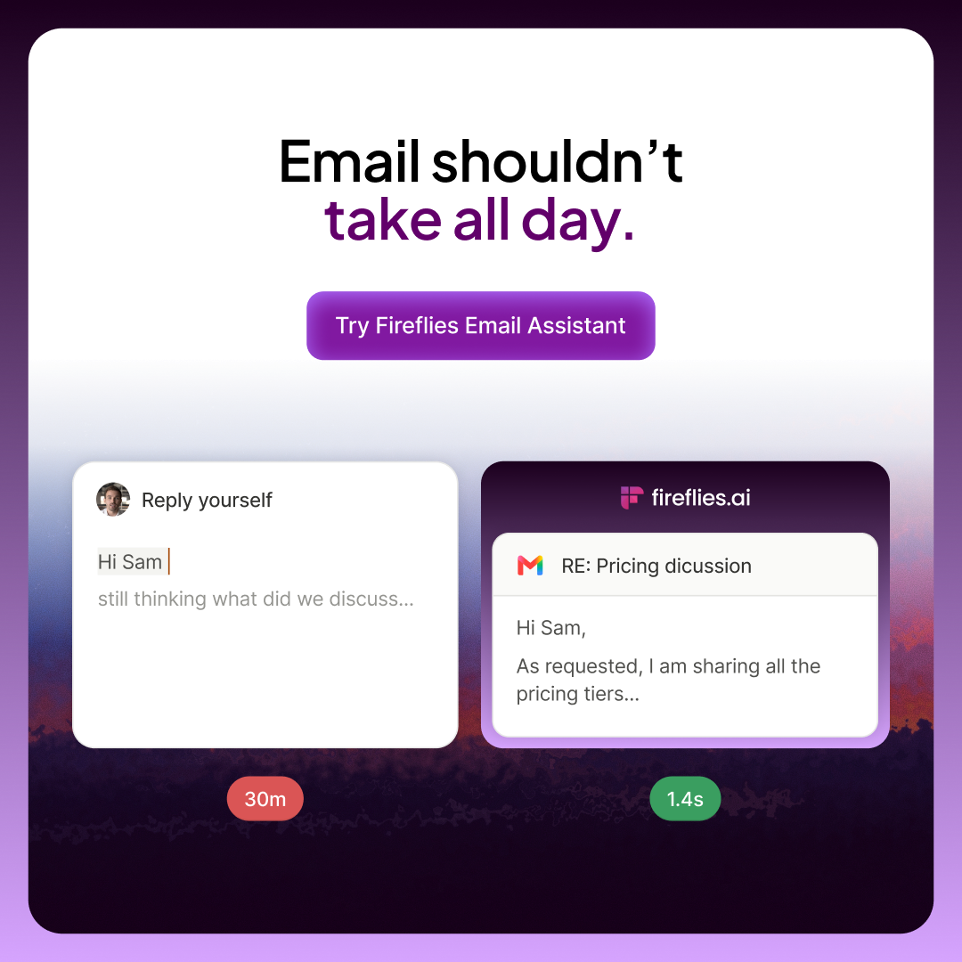 Fireflies.ai Facebook ad