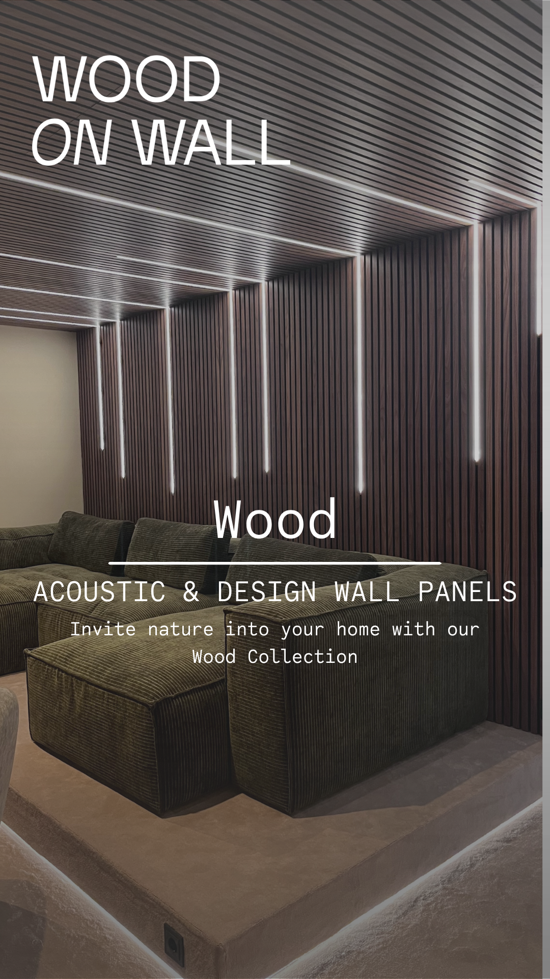 Wood on Wall España Facebook ad