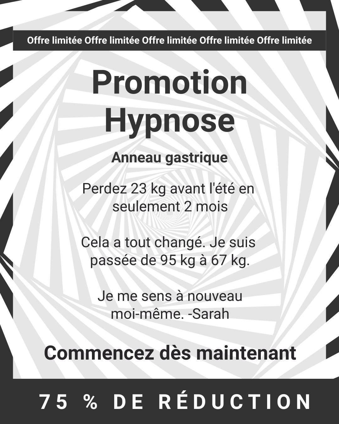 Hypnozio: power of hypnotherapy Facebook ad