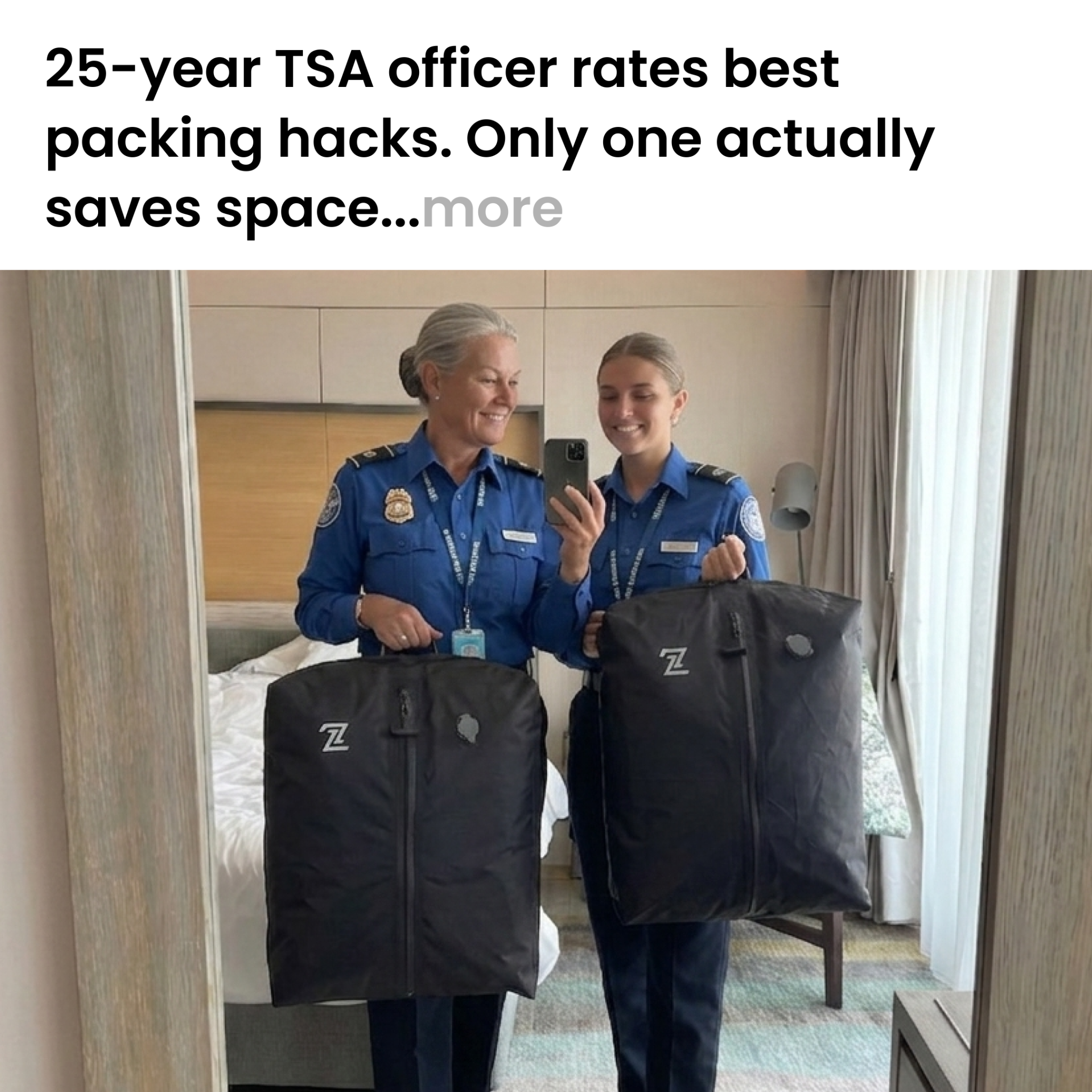 Savvy Travel Hacks Facebook ad