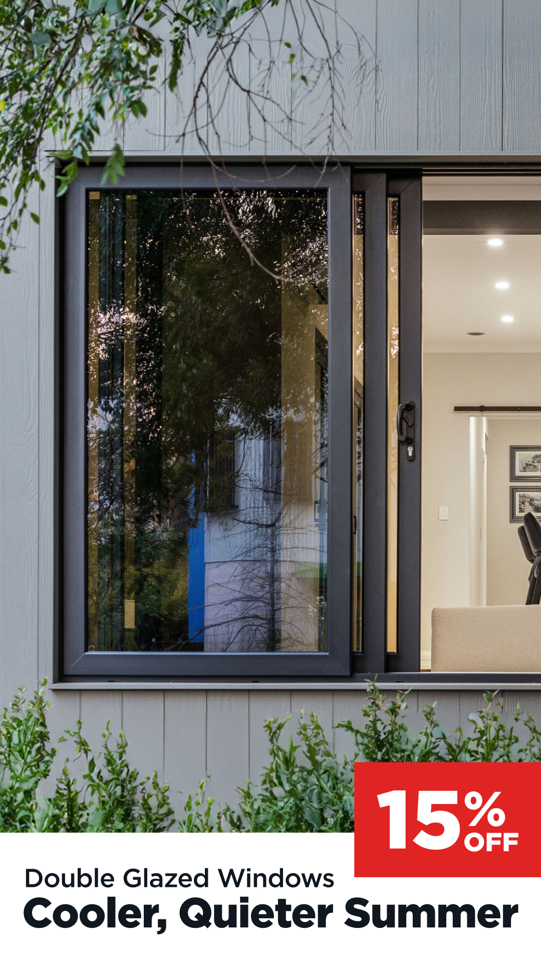 Climateframe Double Glazing Facebook ad