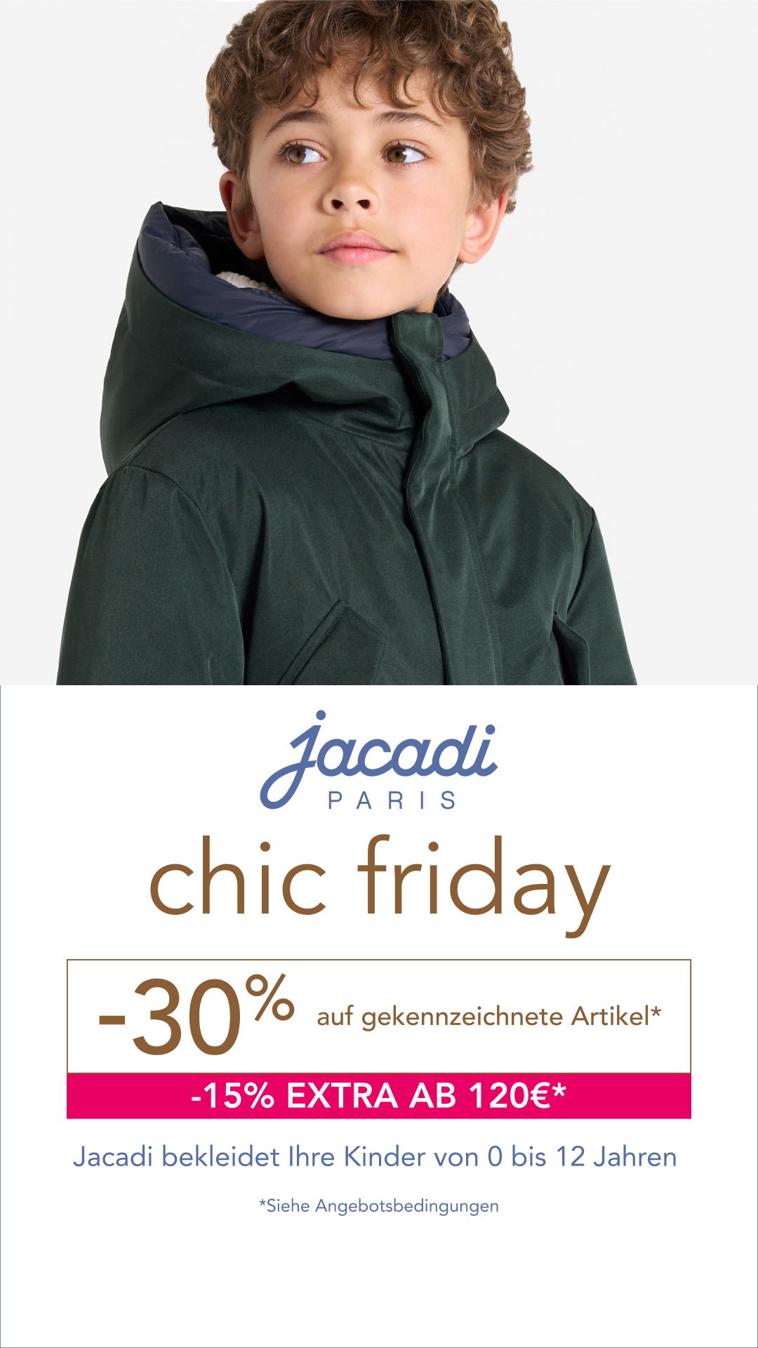 Jacadi Facebook ad