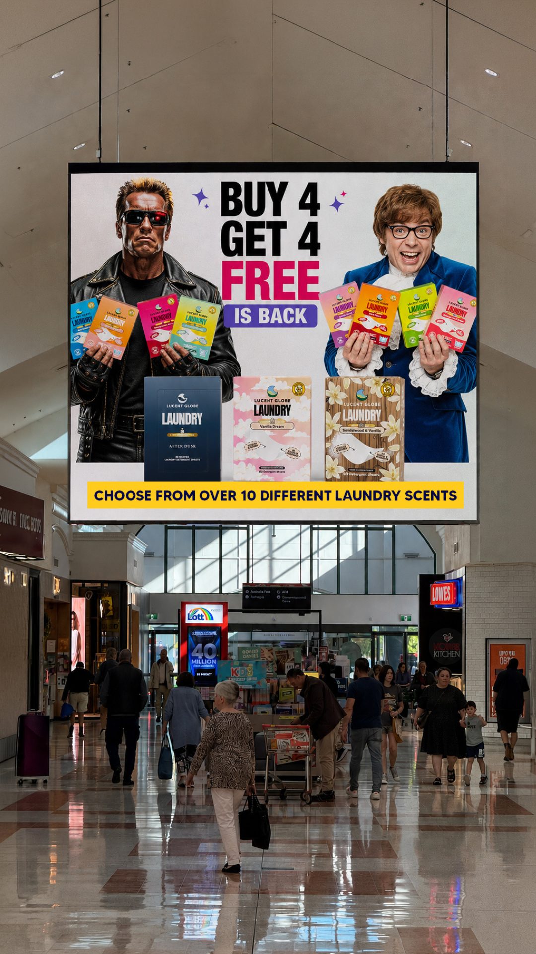 Lucent Globe Facebook ad