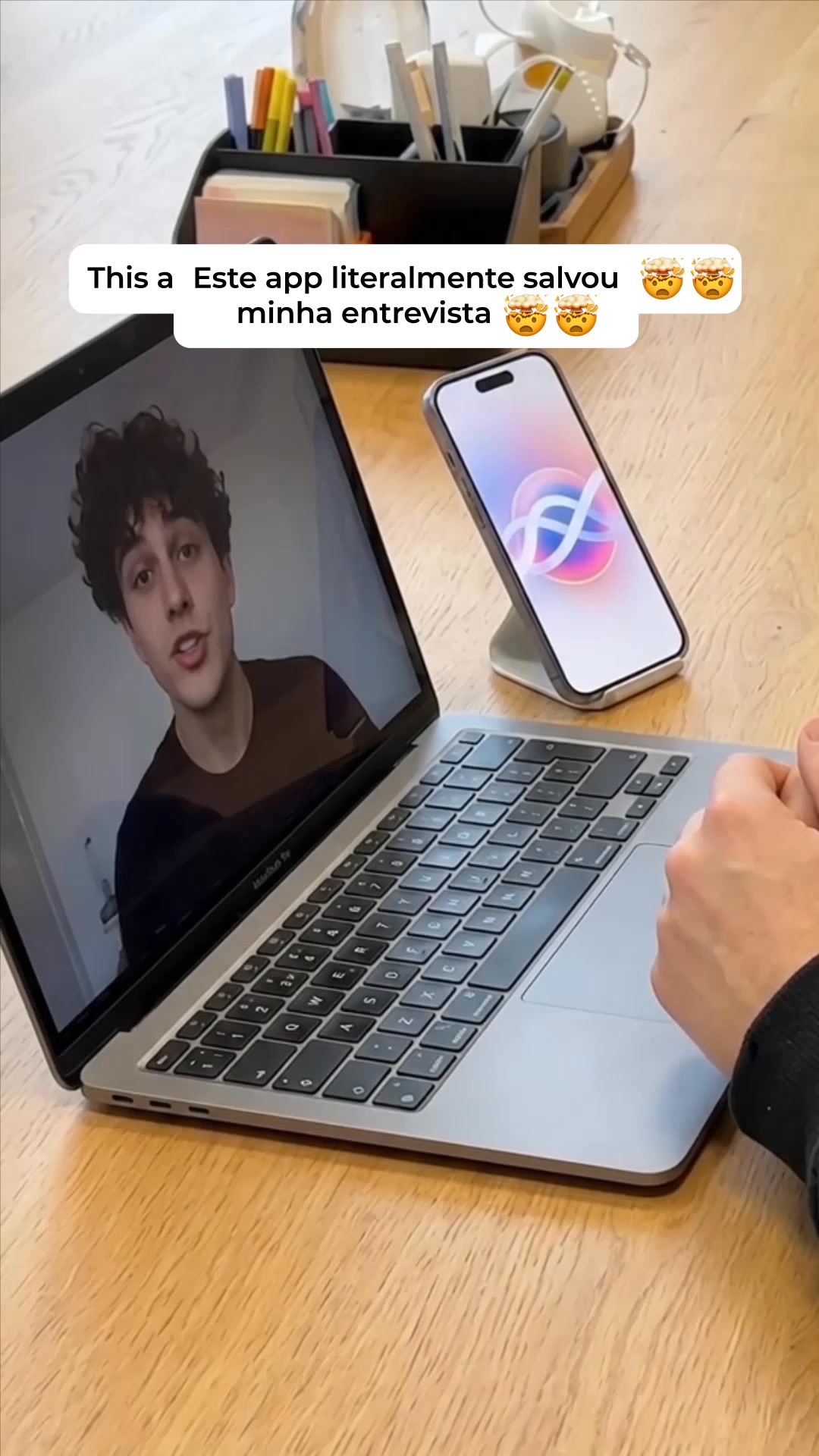 Notik: Voice Recorder Facebook ad: Meet your AI meeting assistant