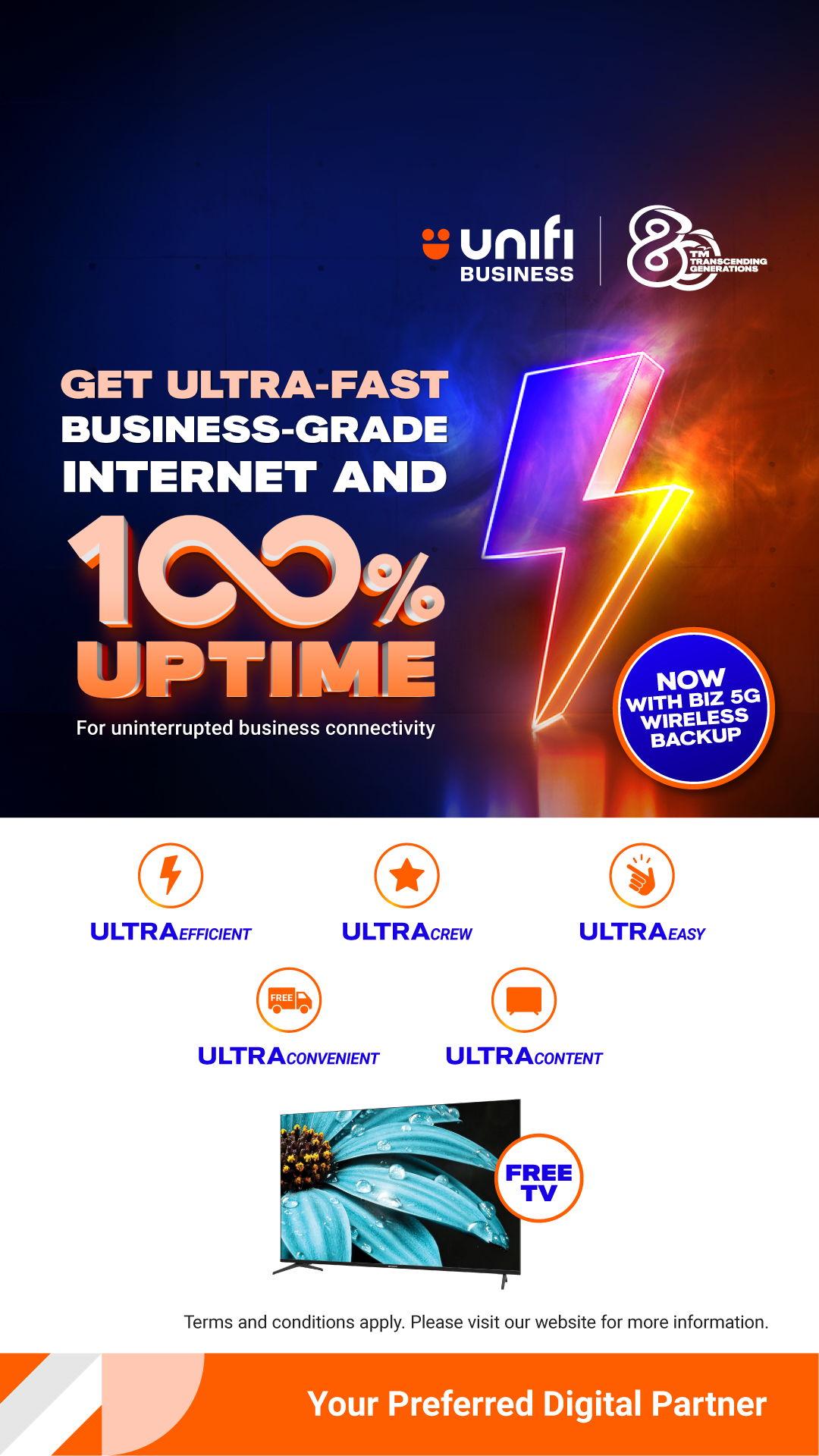 Unifi Business Facebook ad