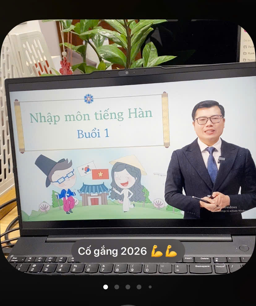 Tiếng Hàn Thầy Tư Facebook ad
