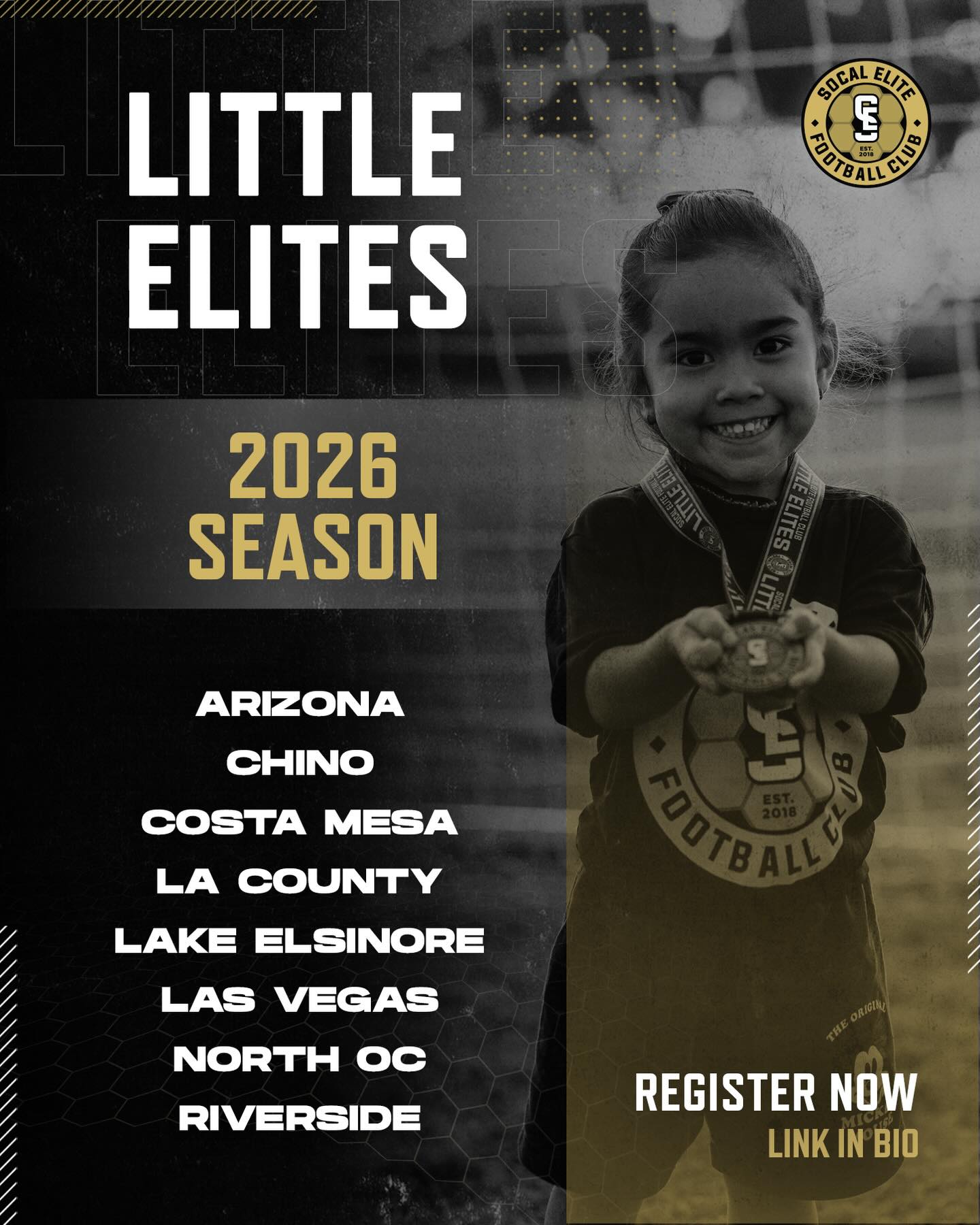 SoCal Elite FC Facebook ad: Little Elites - SoCal Elite FC