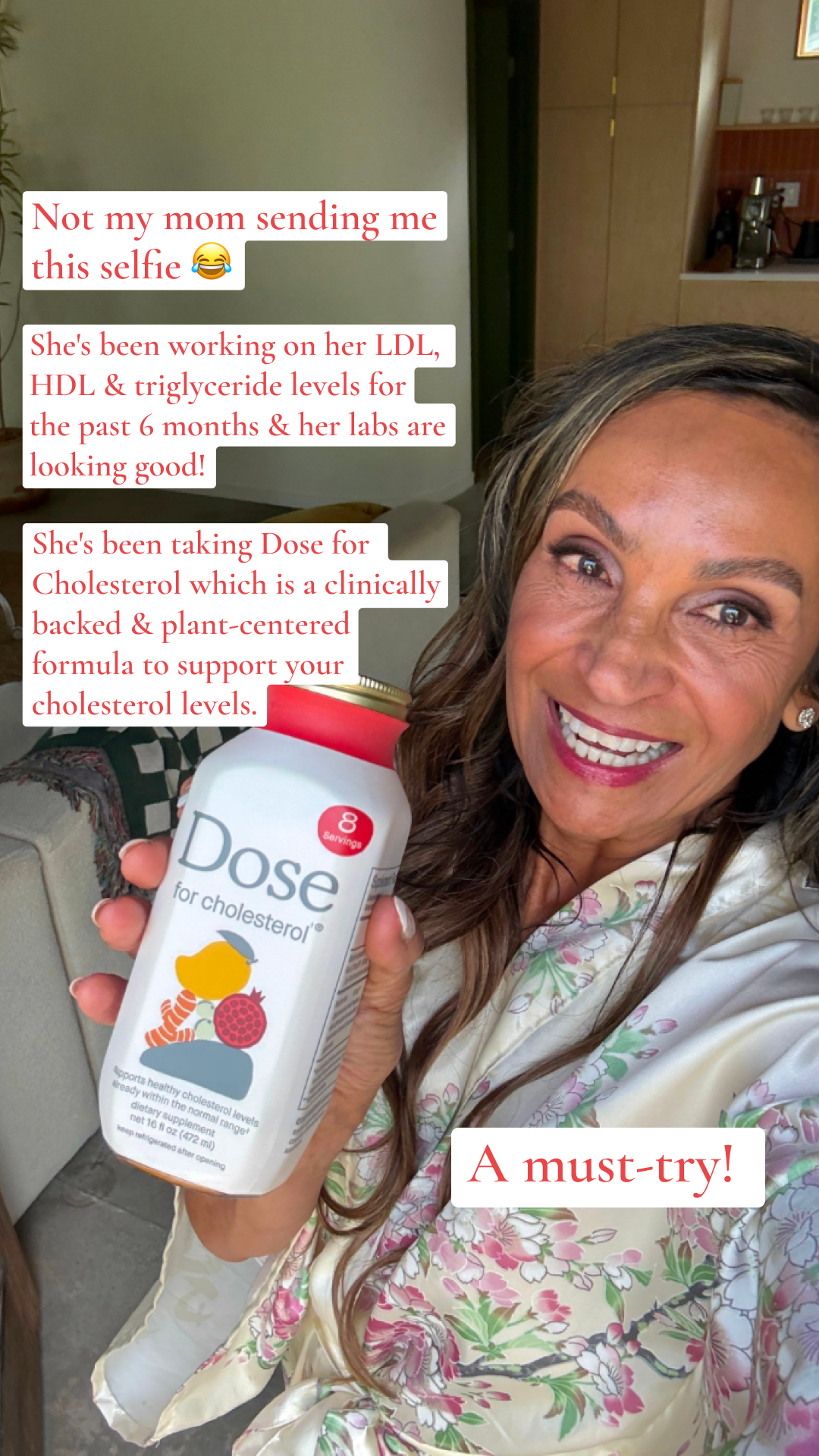 Dose for Cholesterol Facebook ad