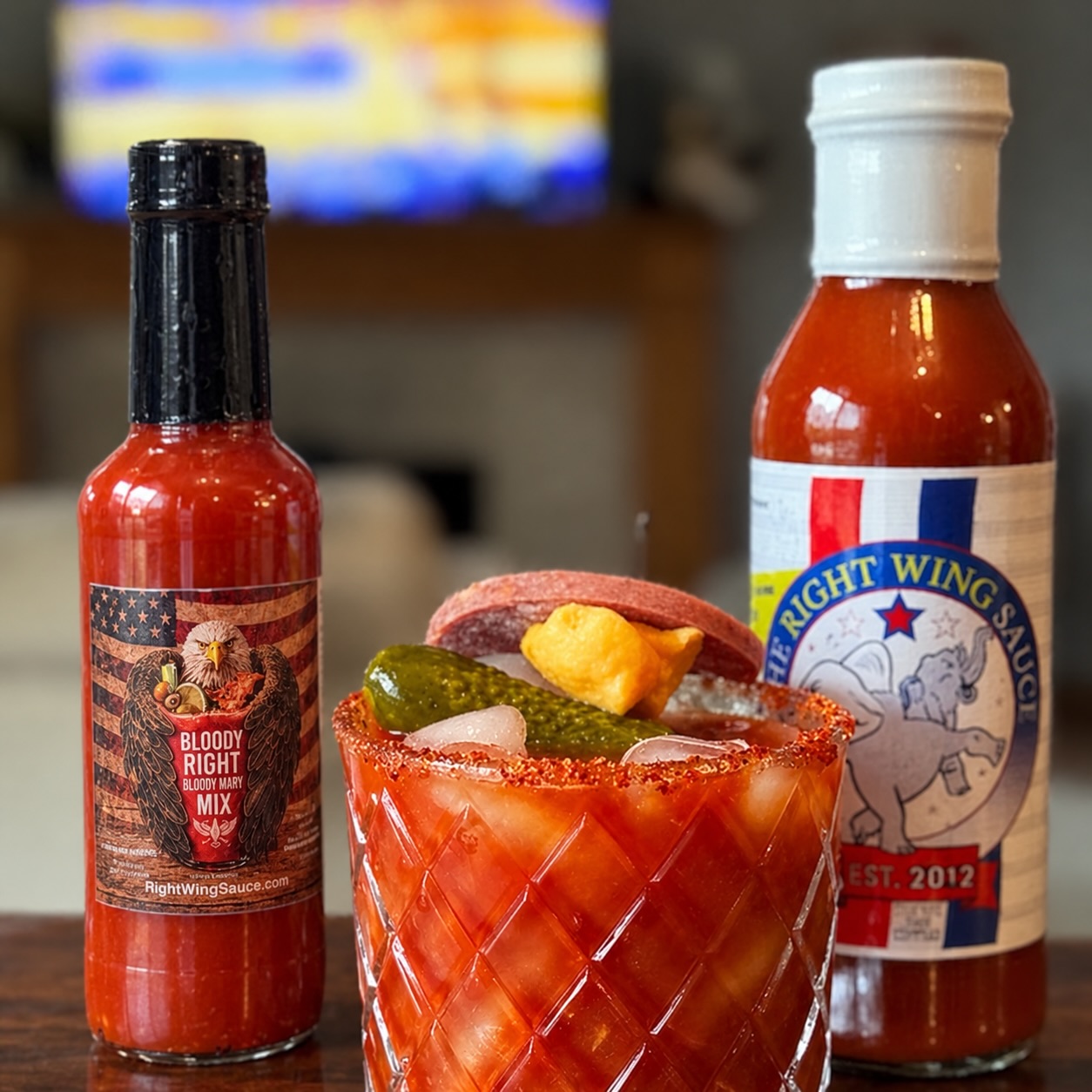 The Right Wing Sauce Facebook ad