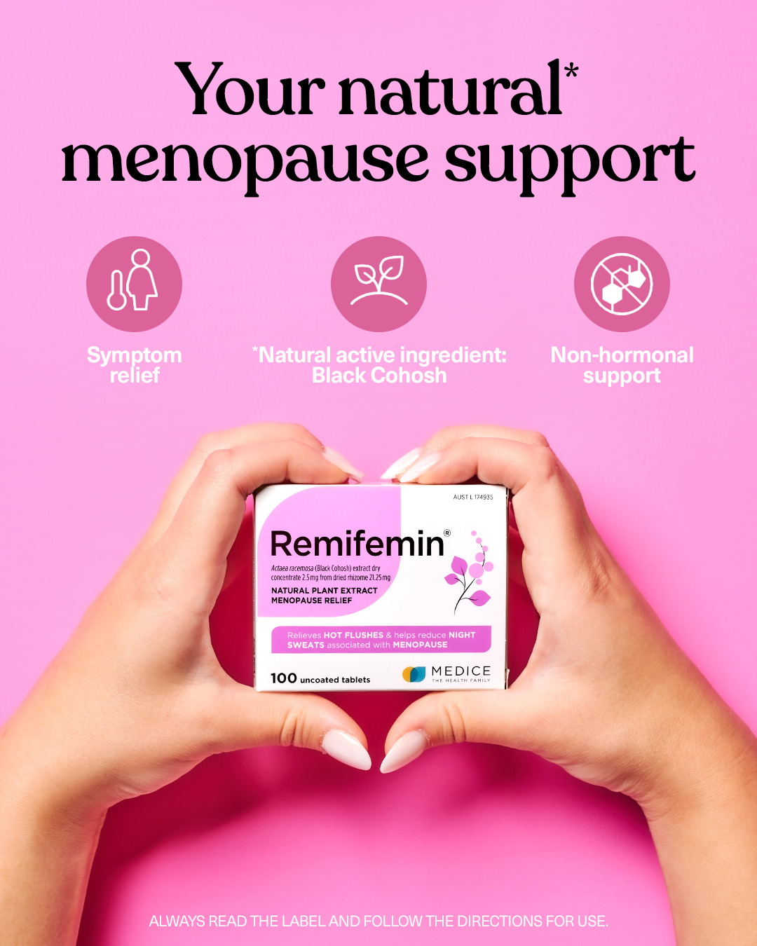 Remifemin Australia Facebook ad: Menopause Support