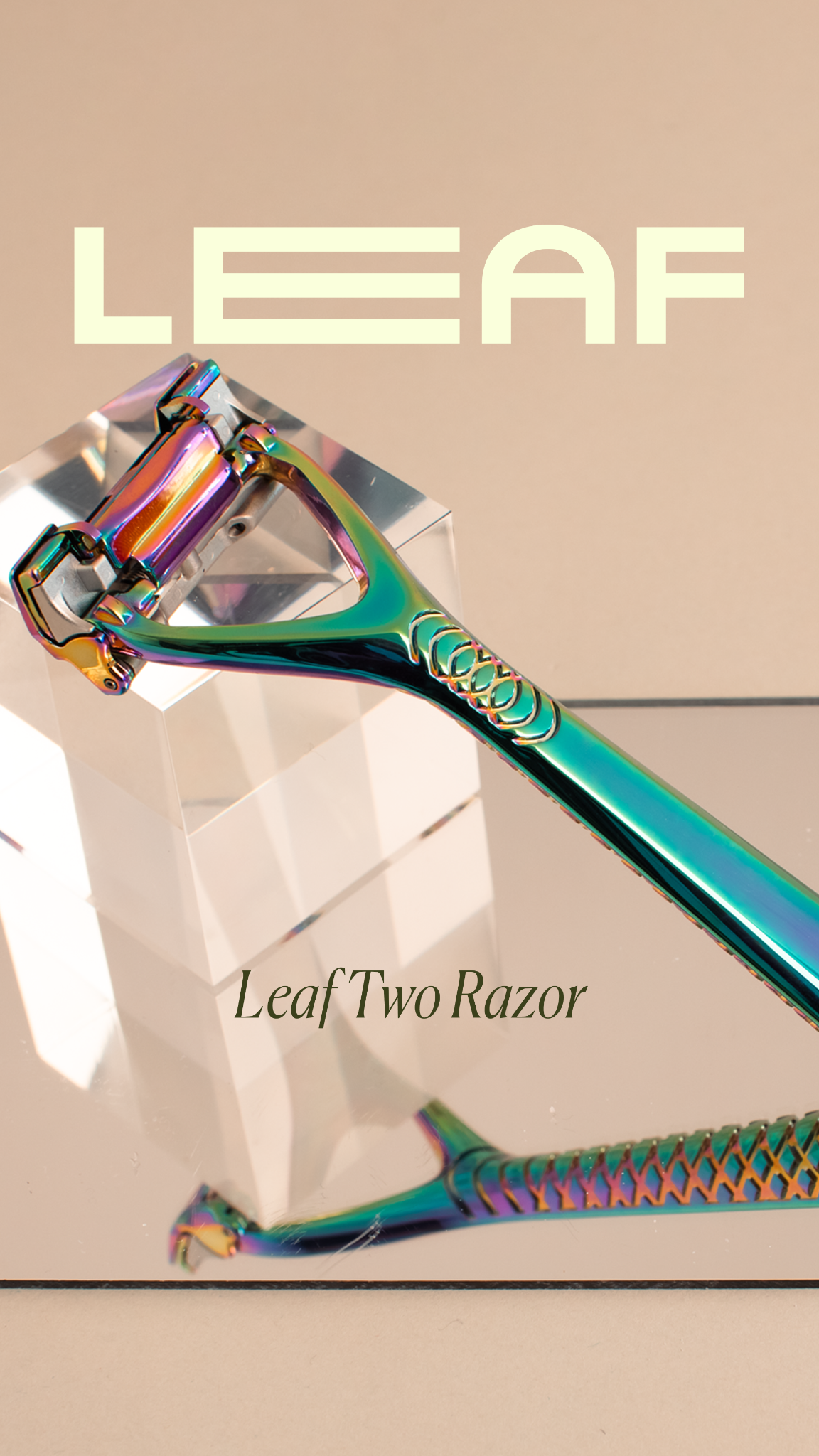 Leaf Shave Facebook ad