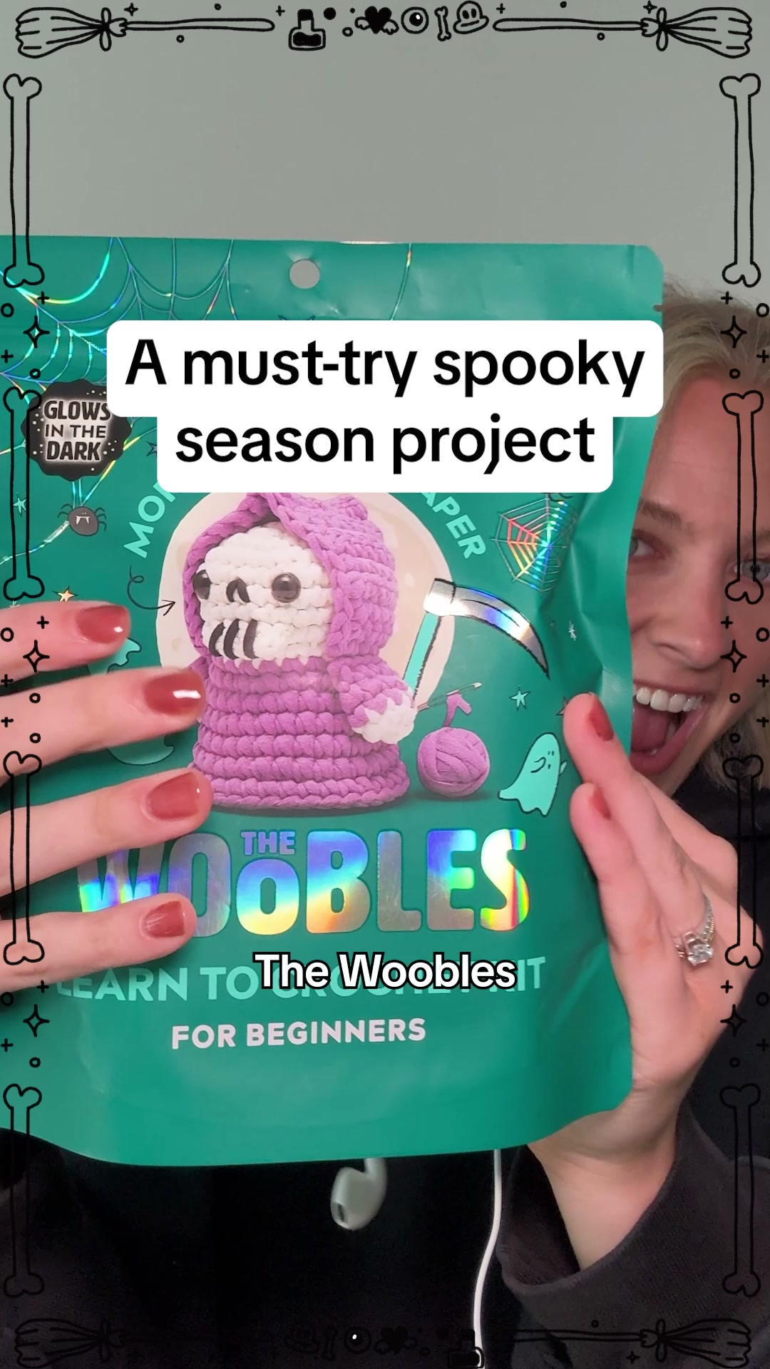 The Woobles Facebook ad: Halloween is for crafters