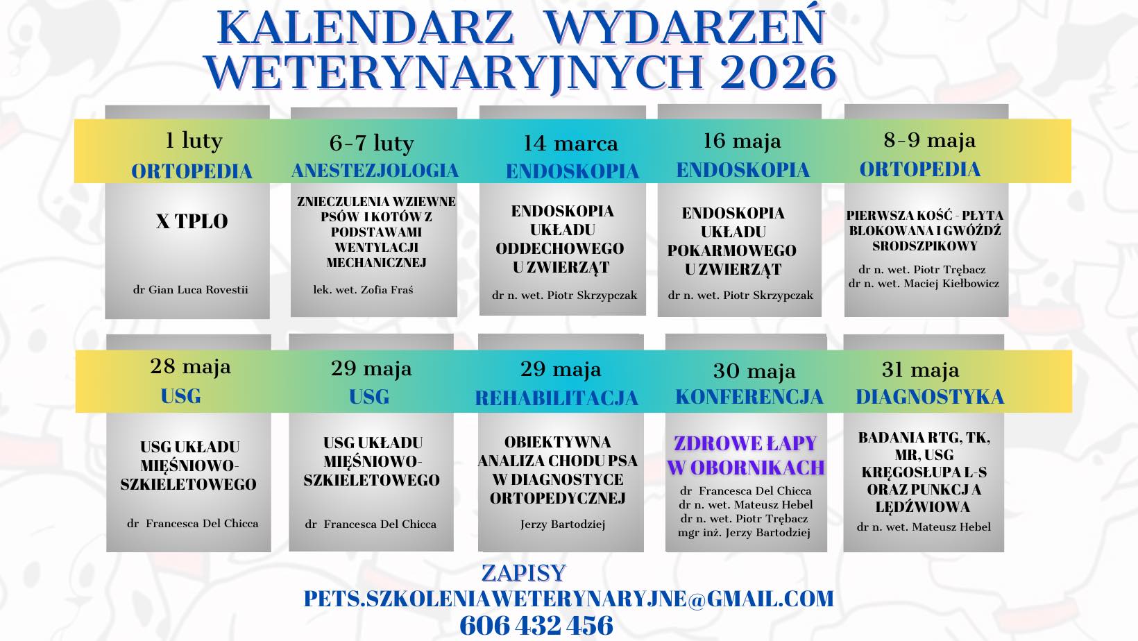 PET's Szkolenia Weterynaryjne Facebook ad: Projekt Edukacyjno-Towarzyski