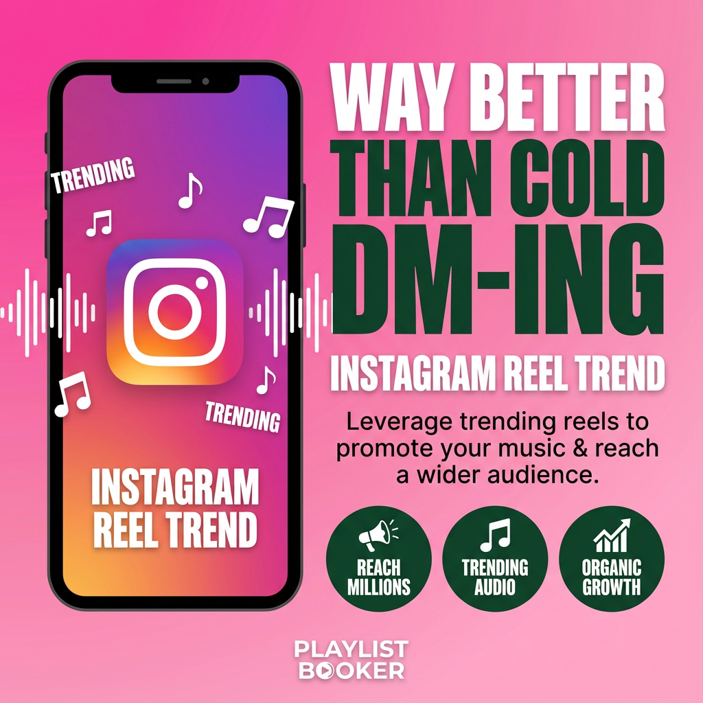Playlist Booker Facebook ad