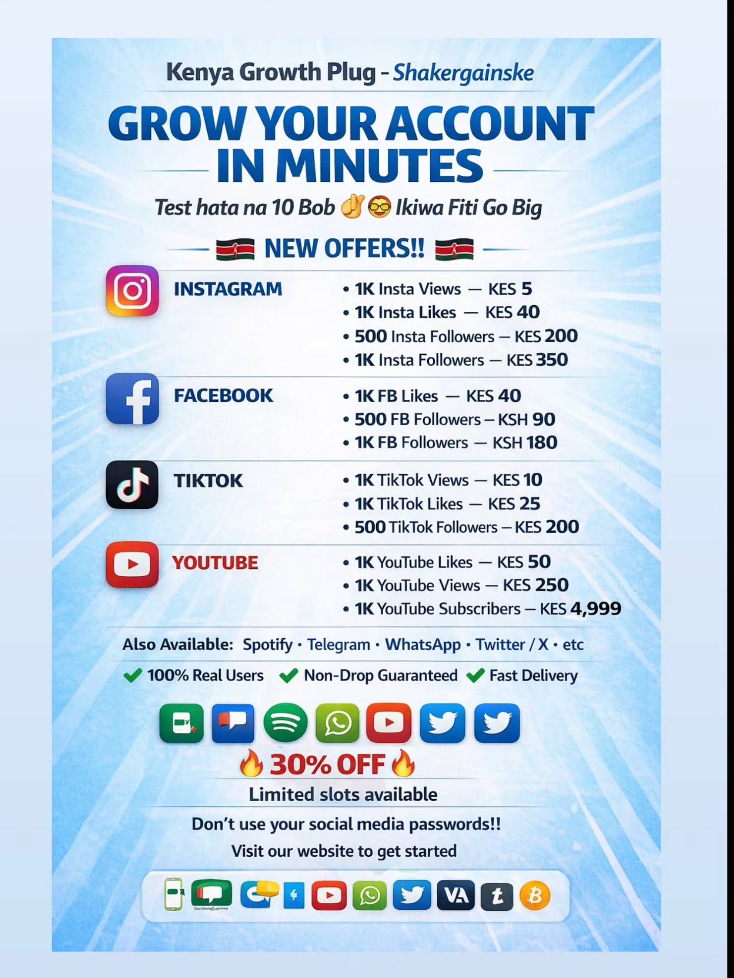 Shaker SMM Panel Facebook ad