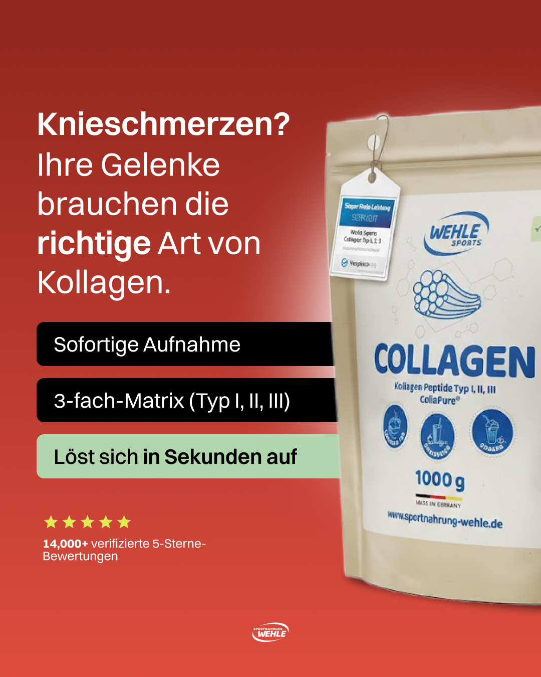 Sportnahrung Wehle Facebook ad