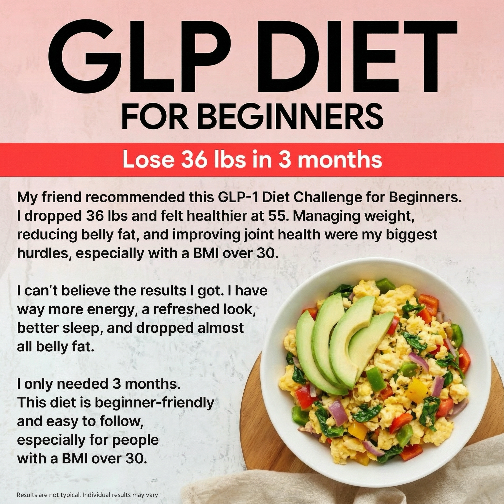 GLP Diet Facebook ad