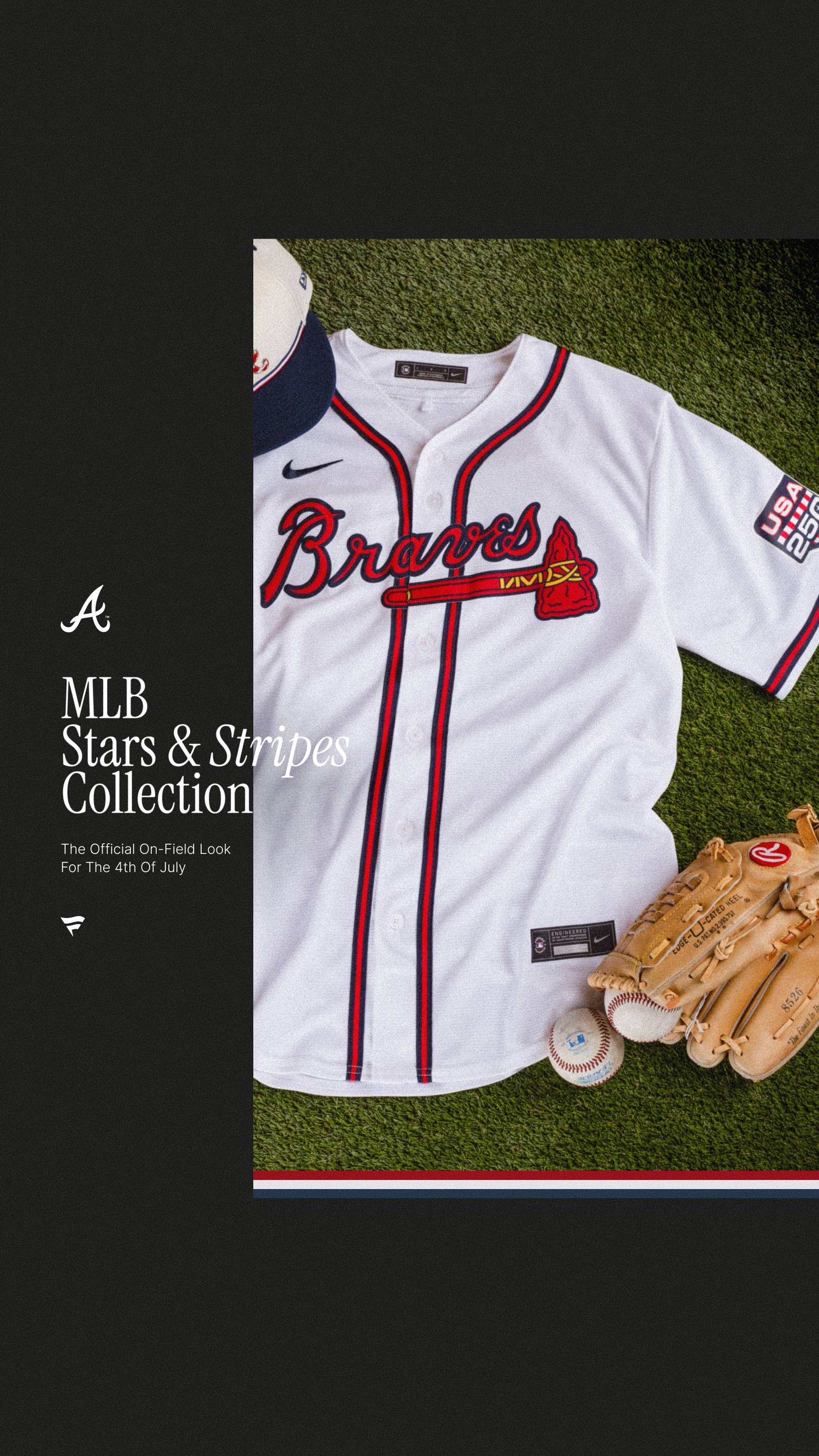 Atlanta Braves on Fanatics Facebook ad