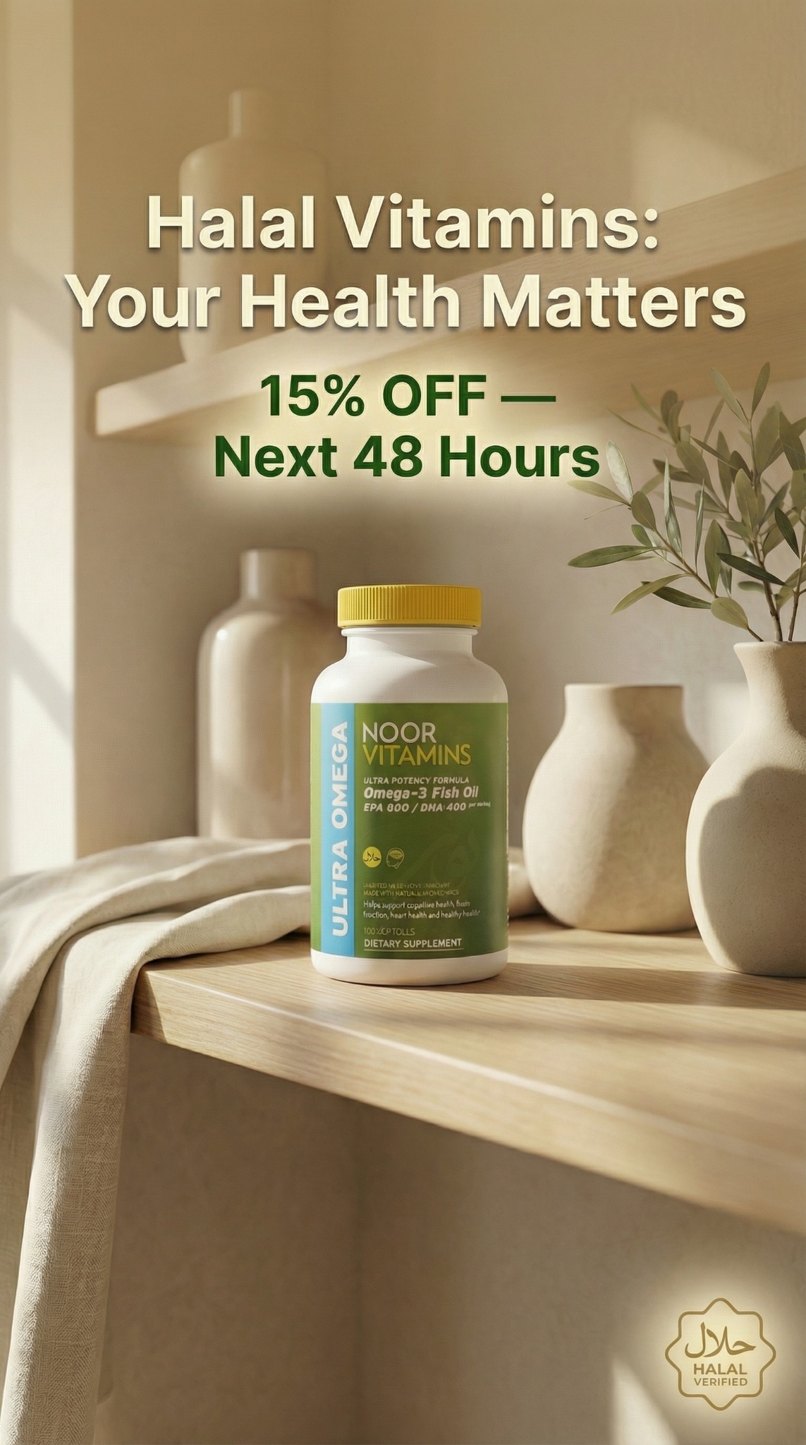 NoorVitamins Facebook ad