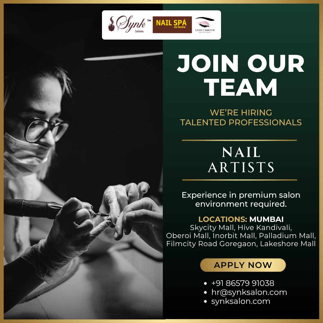 Synk Salon & Spa - Nail Spa da Favola Facebook ad: Hiring Detail-Obsessed Nail Artist