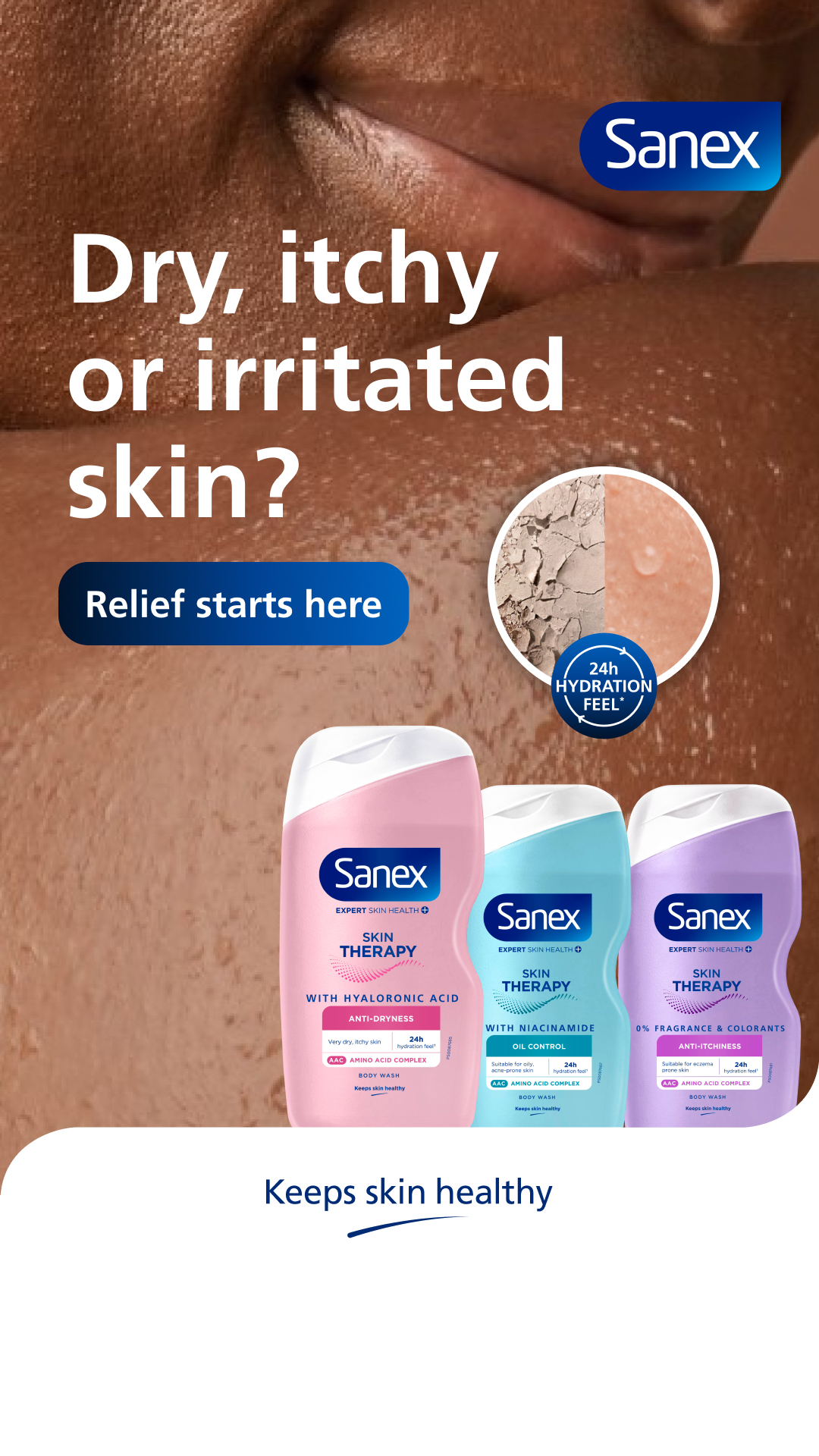 Sanex South Africa Facebook ad from Jun 1, 2026