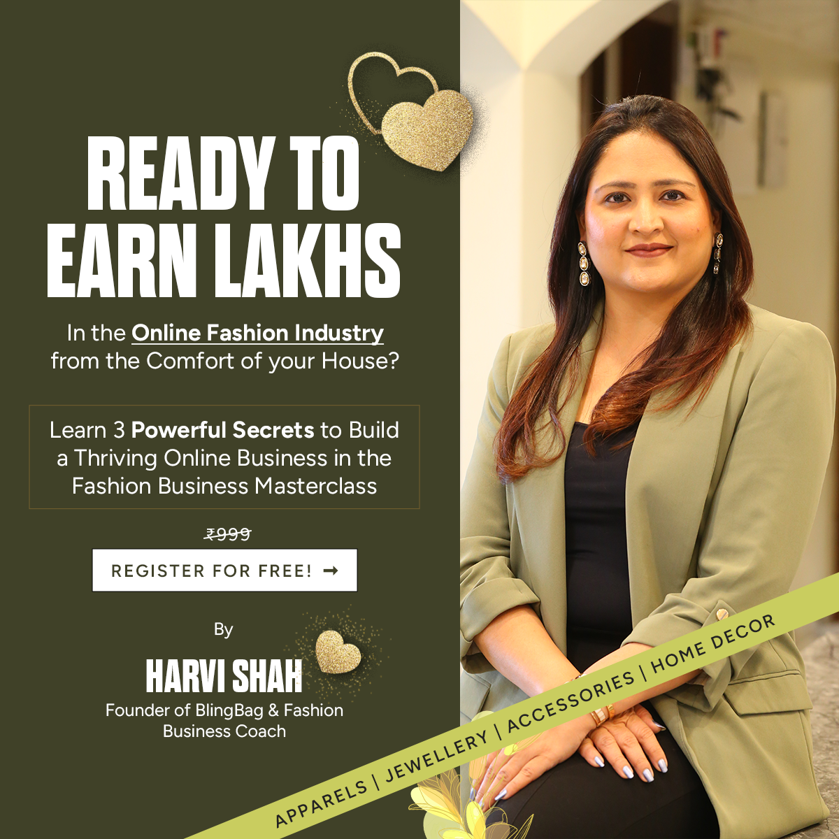 harvishahcoach Facebook ad