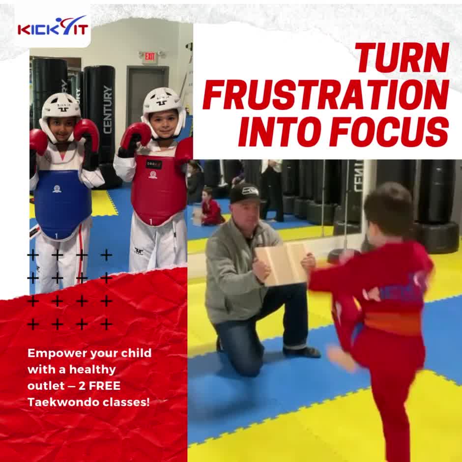 Kick It Martial Arts Facebook ad