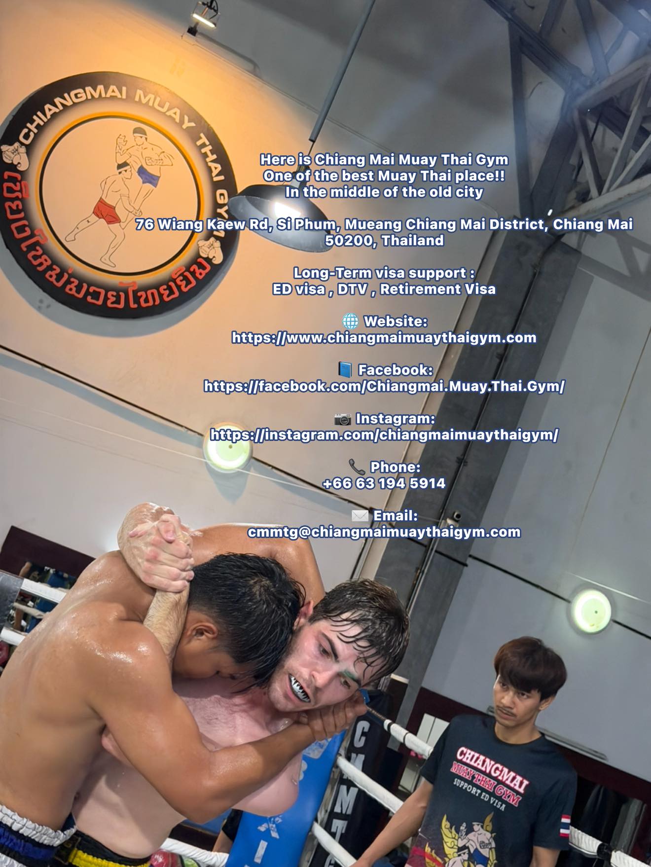 Chiangmai Muay Thai Gym Facebook ad