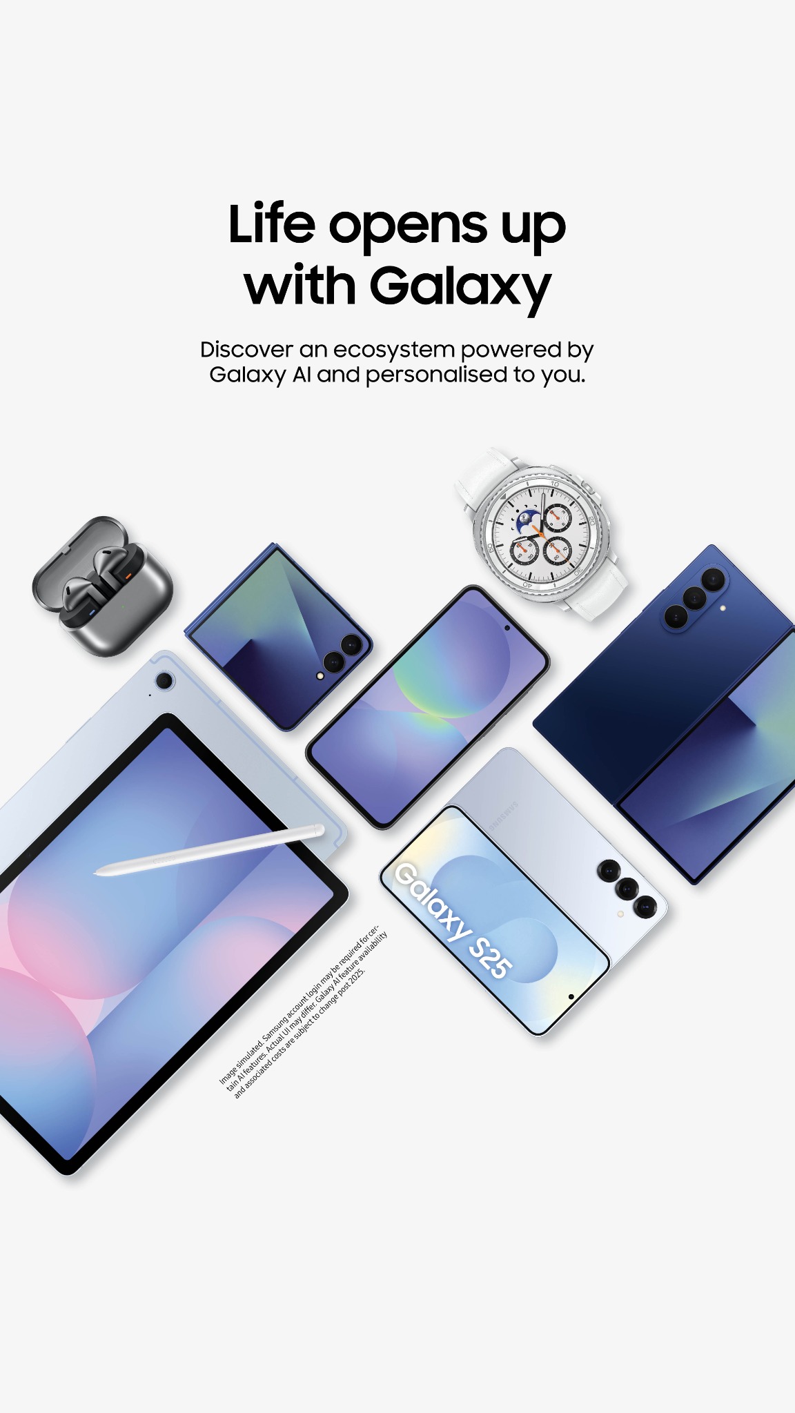 Samsung Facebook ad
