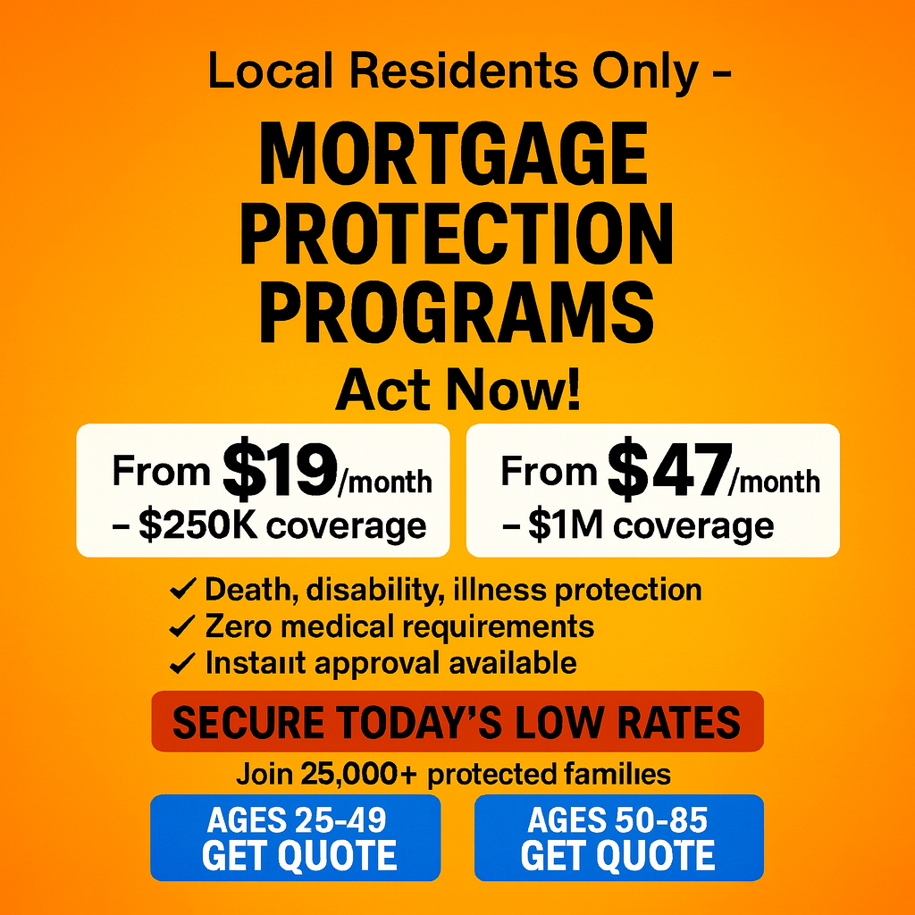 My Affordable Mortgage Coverage Facebook ad