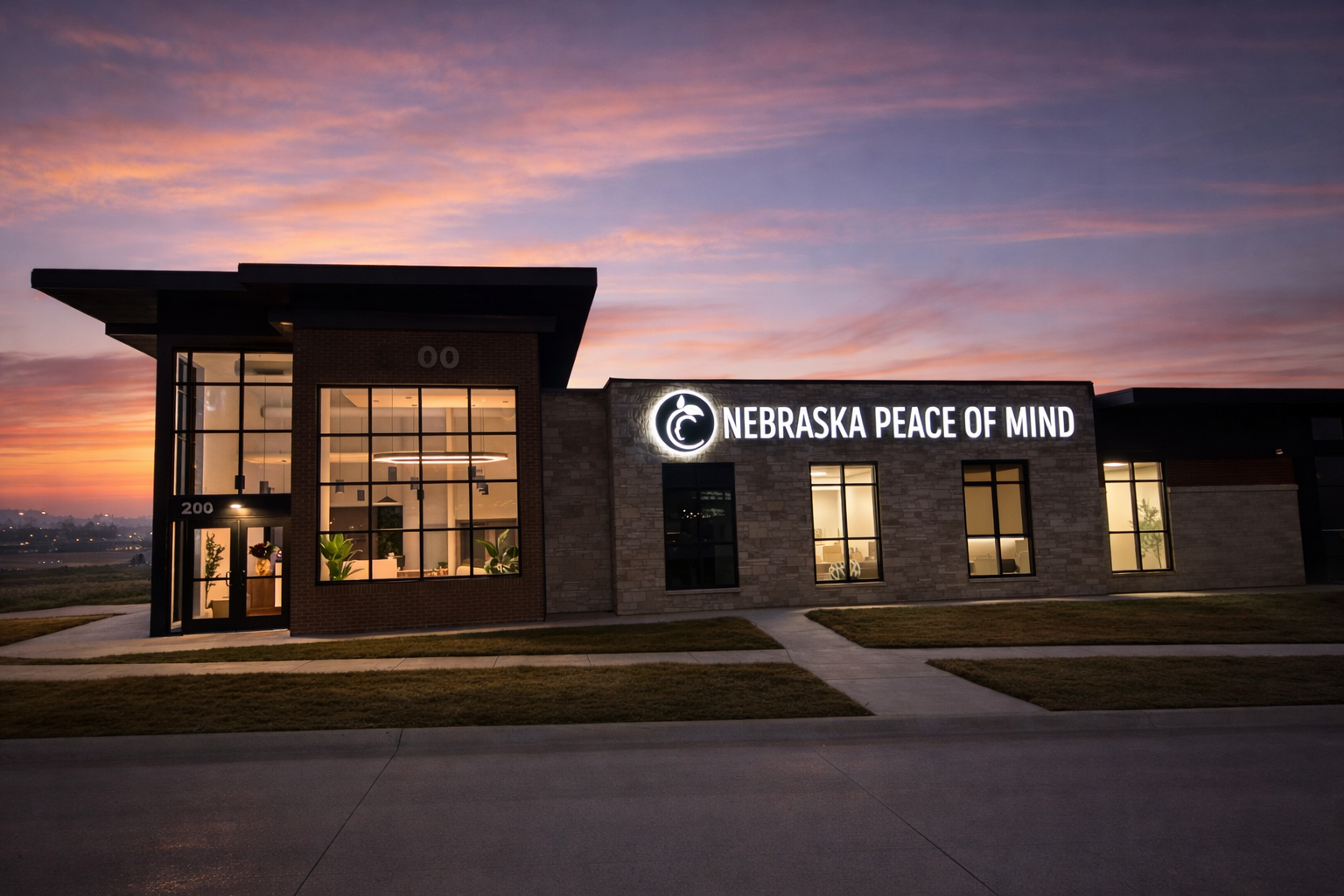 Nebraska Peace of Mind Behavioral Health Facebook ad