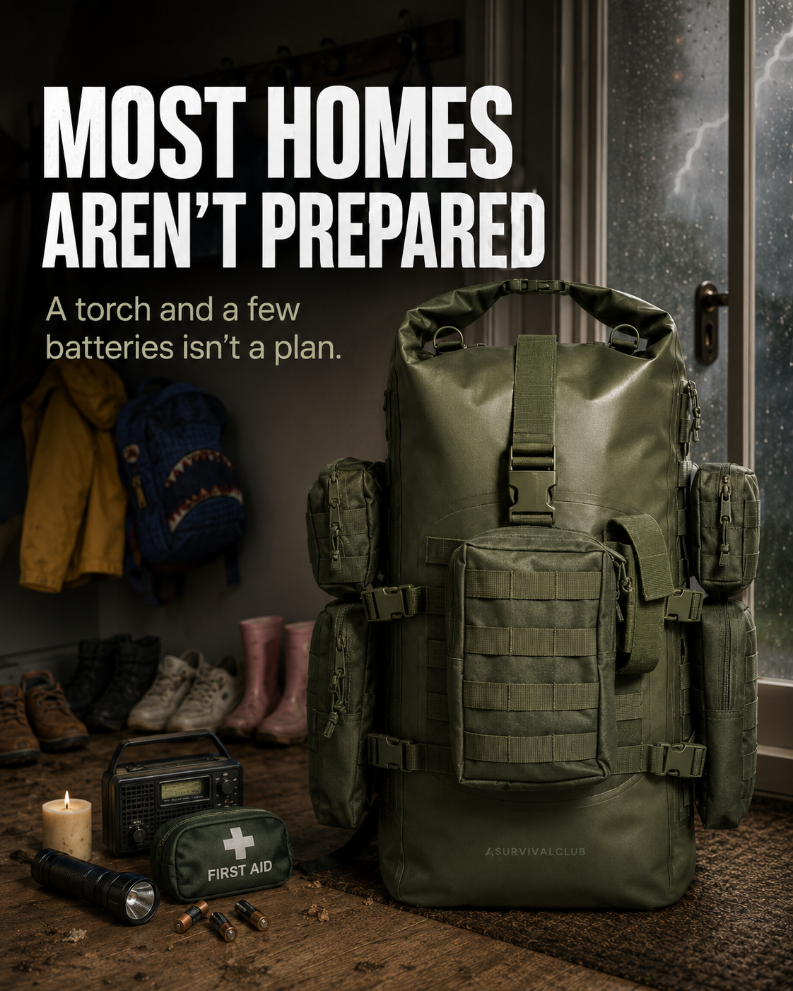 Survival Club Facebook ad