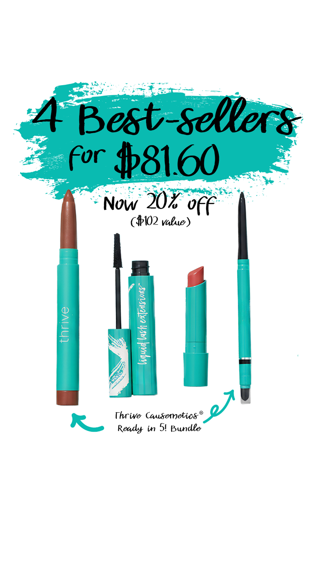 Thrive Causemetics Facebook ad