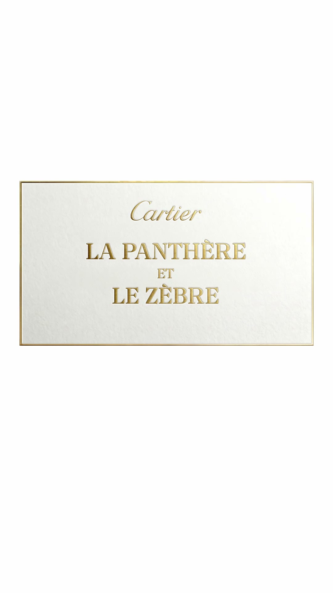 Cartier Facebook ad: Il était une fois la Panthère qui rencontre…