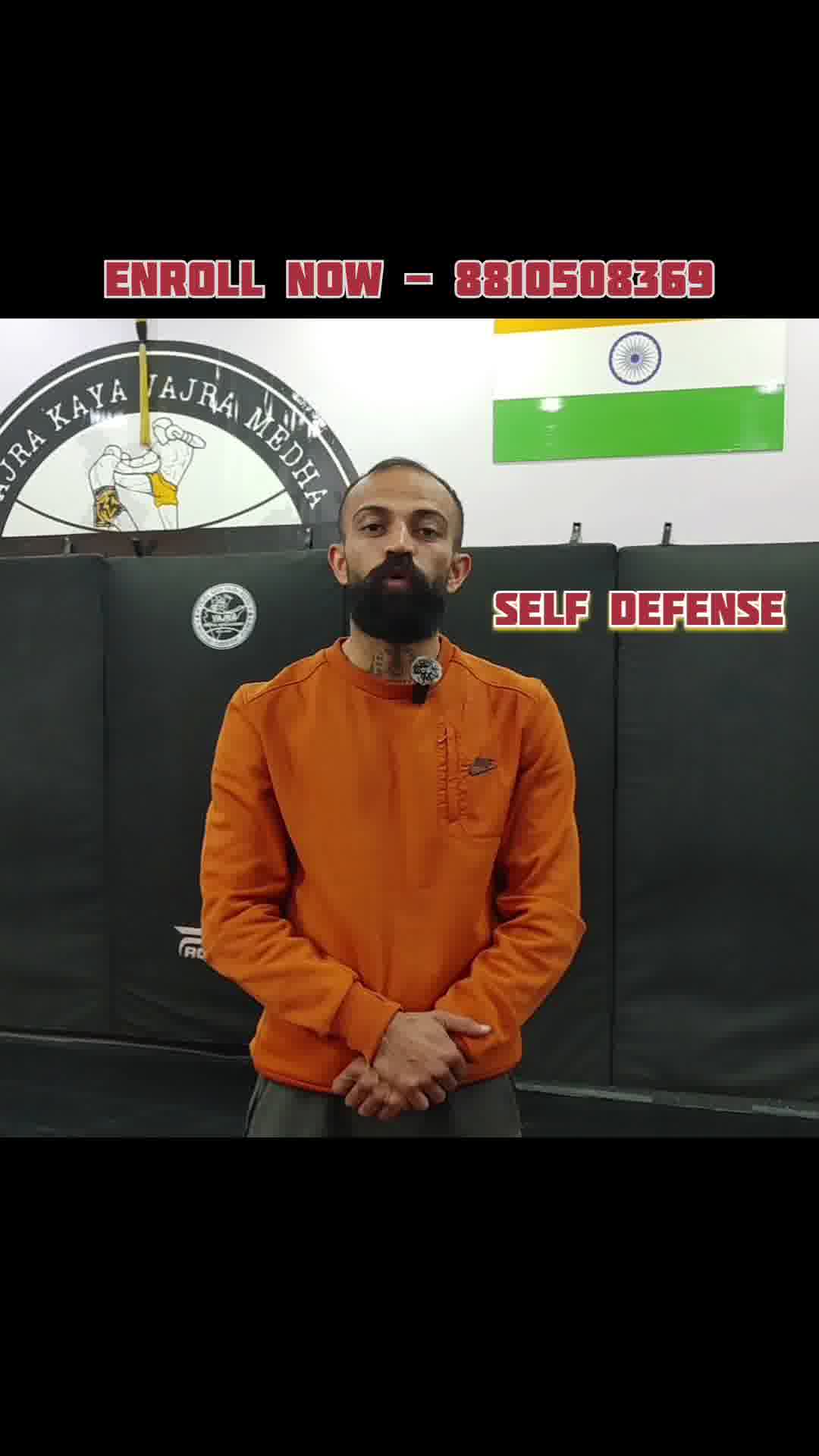 Vajra Martial Art Academy Facebook ad: contact us