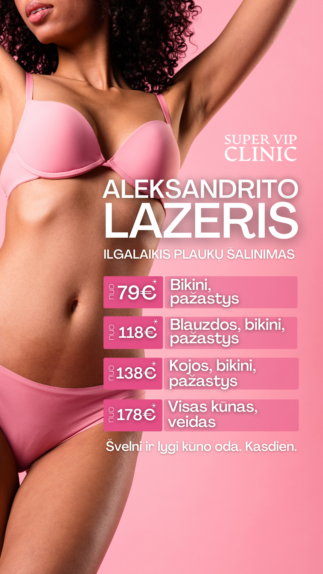 SUPER VIP clinic Facebook ad
