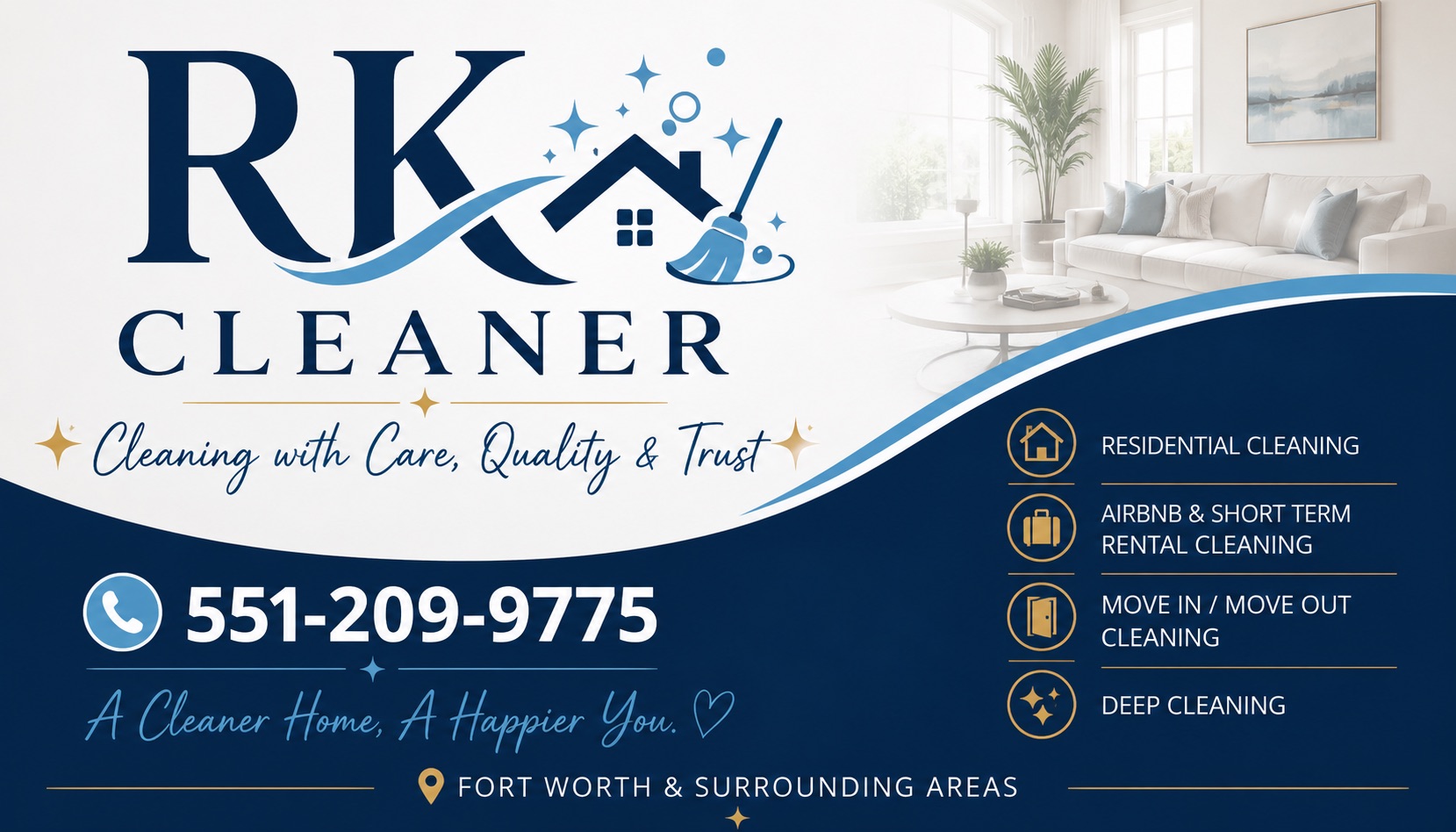RK Cleaner Services Facebook ad