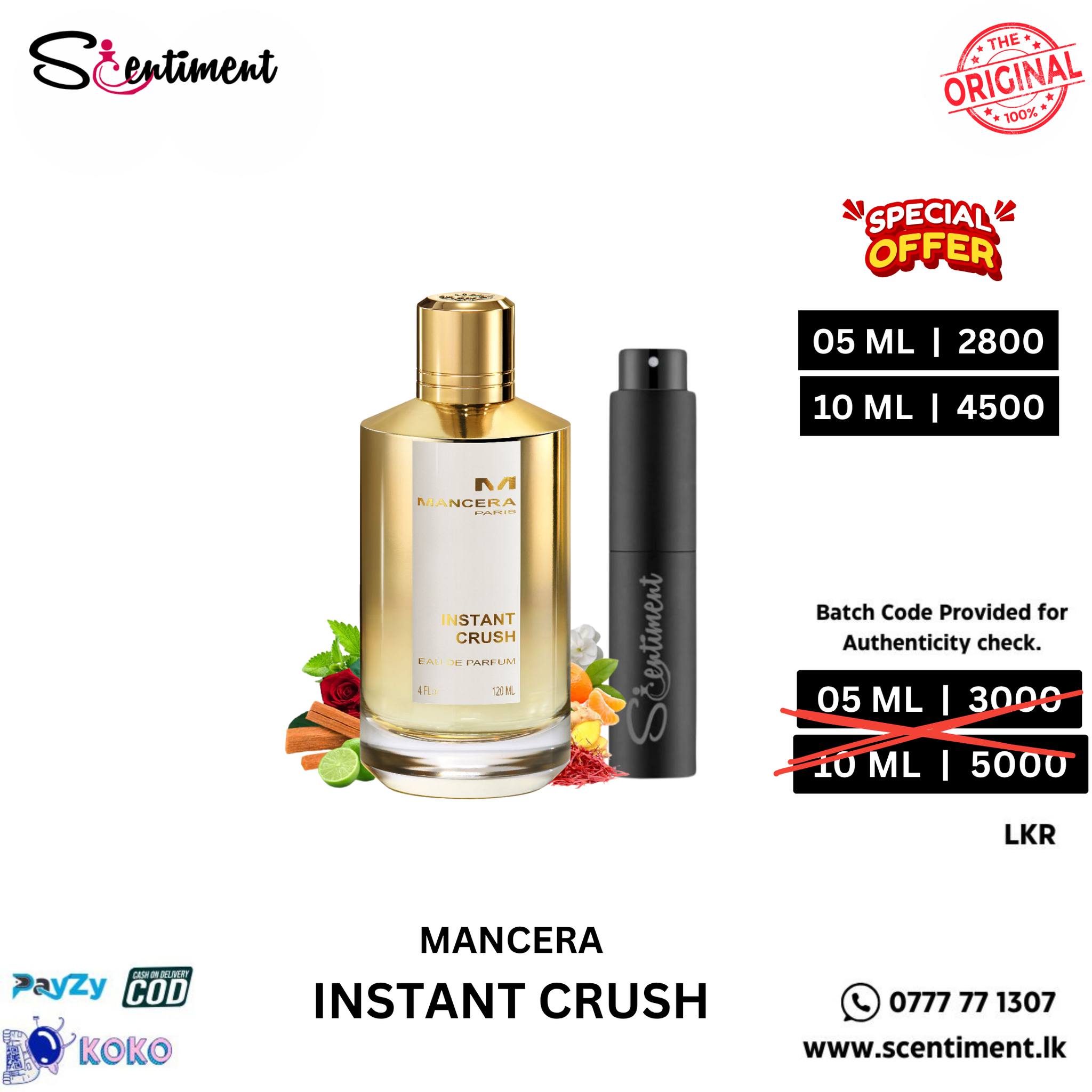 scentiment.lk Facebook ad