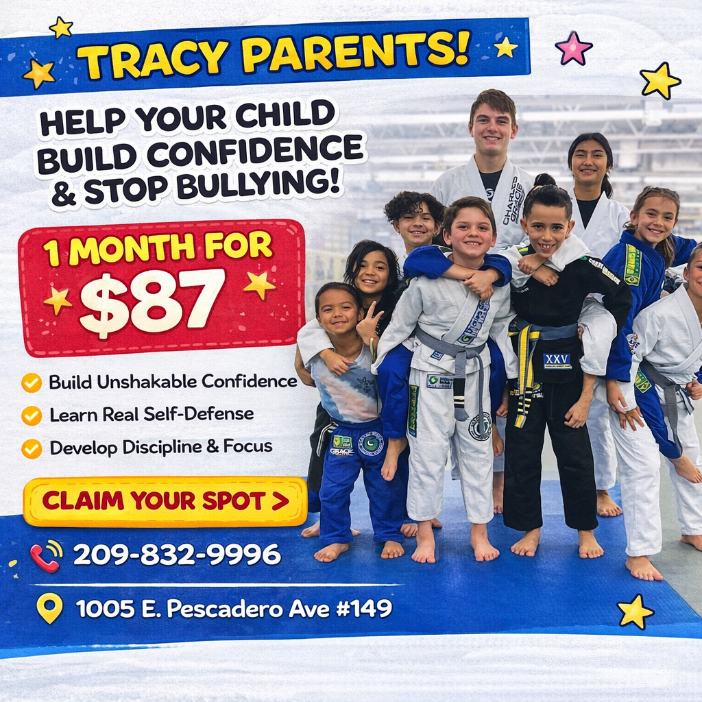 Charles Gracie Jiu-Jitsu Academy Tracy Facebook ad