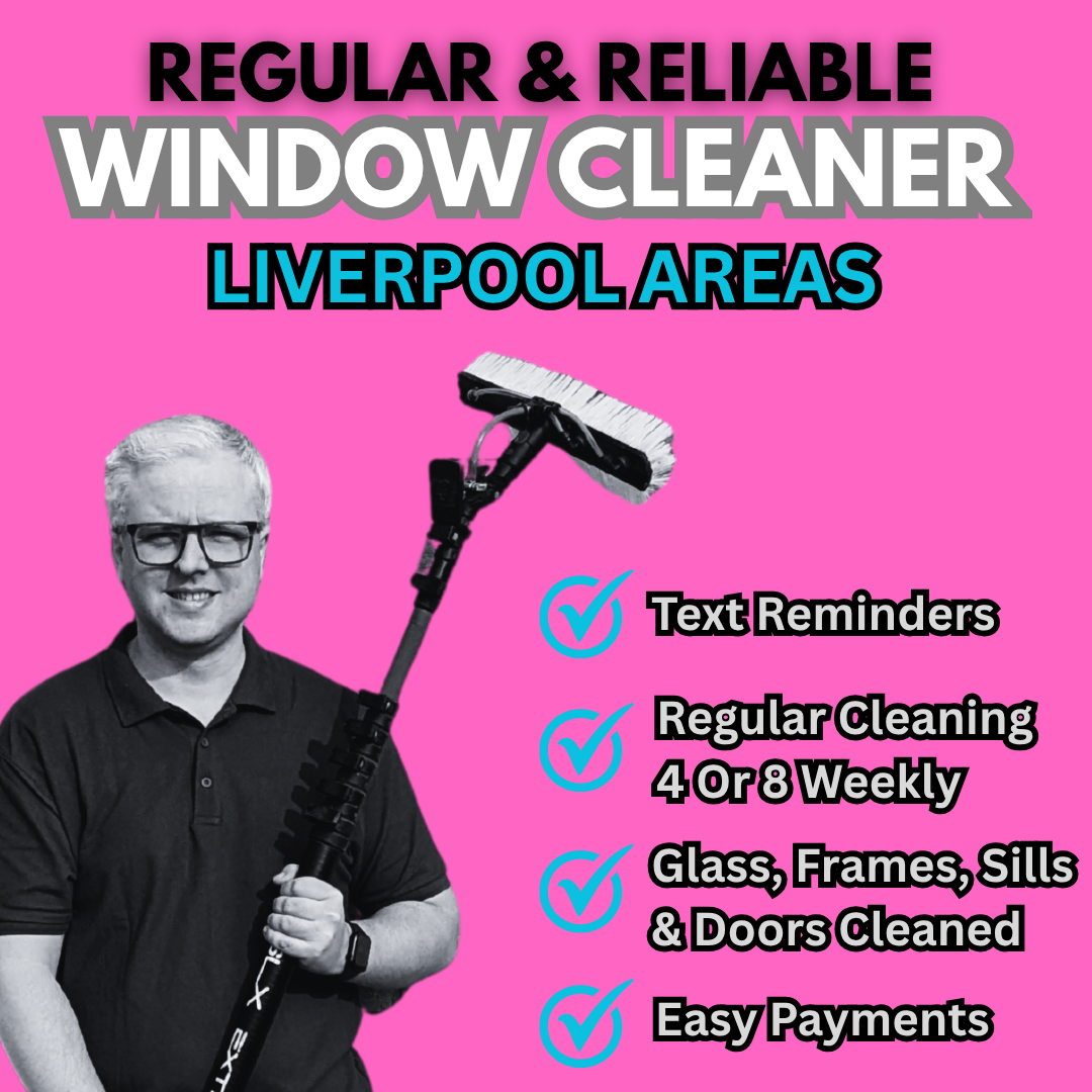 Regular Window Cleaning Merseyside Facebook ad: Click to Get Your Quote