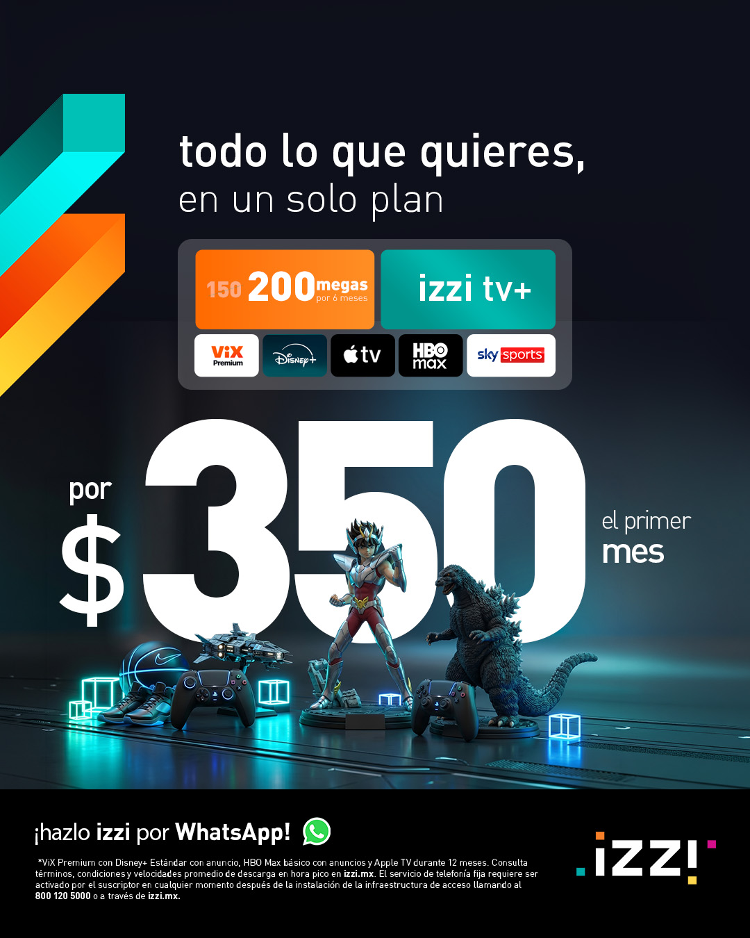 izzi telecom Facebook ad