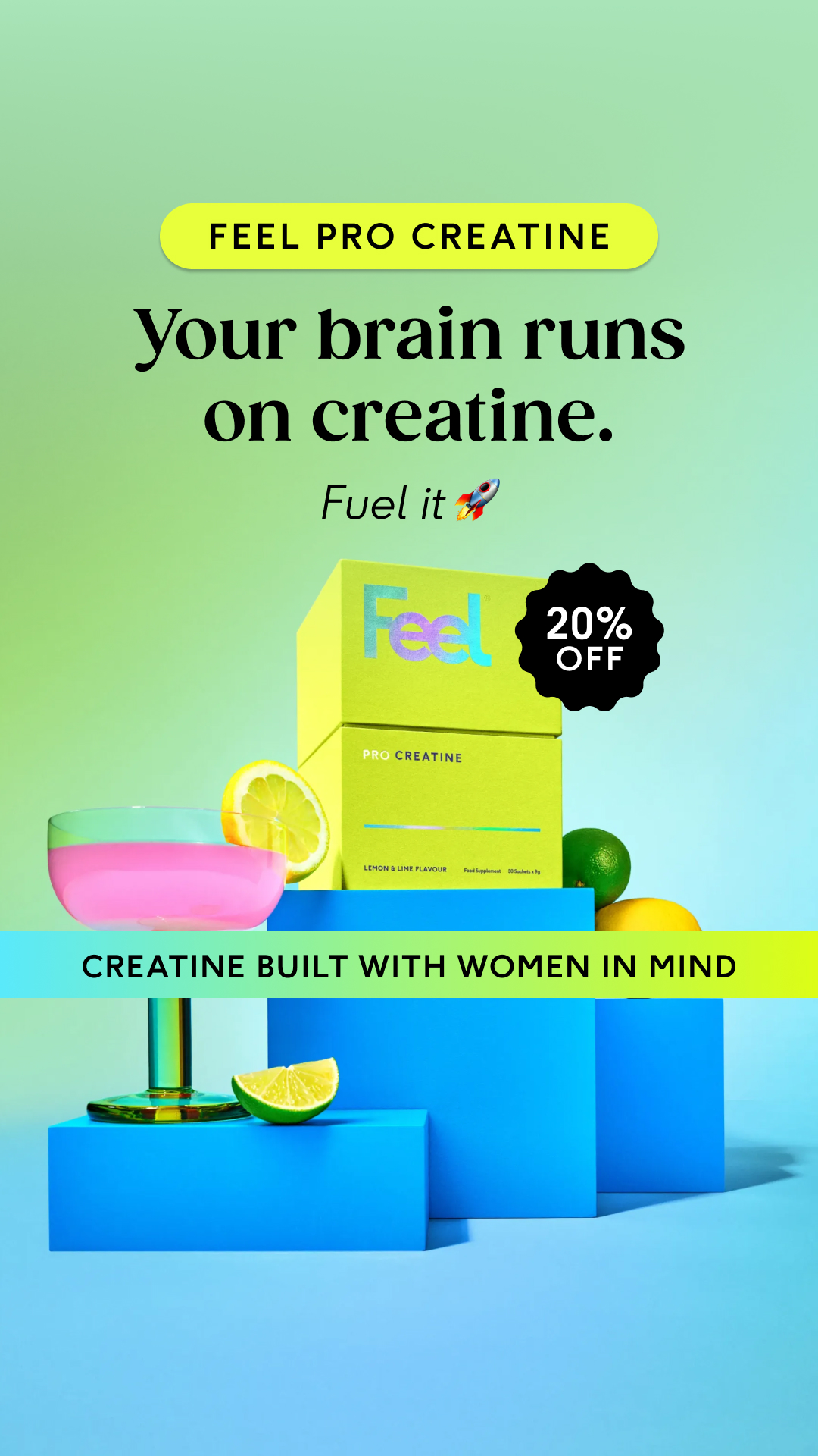 Feel Facebook ad