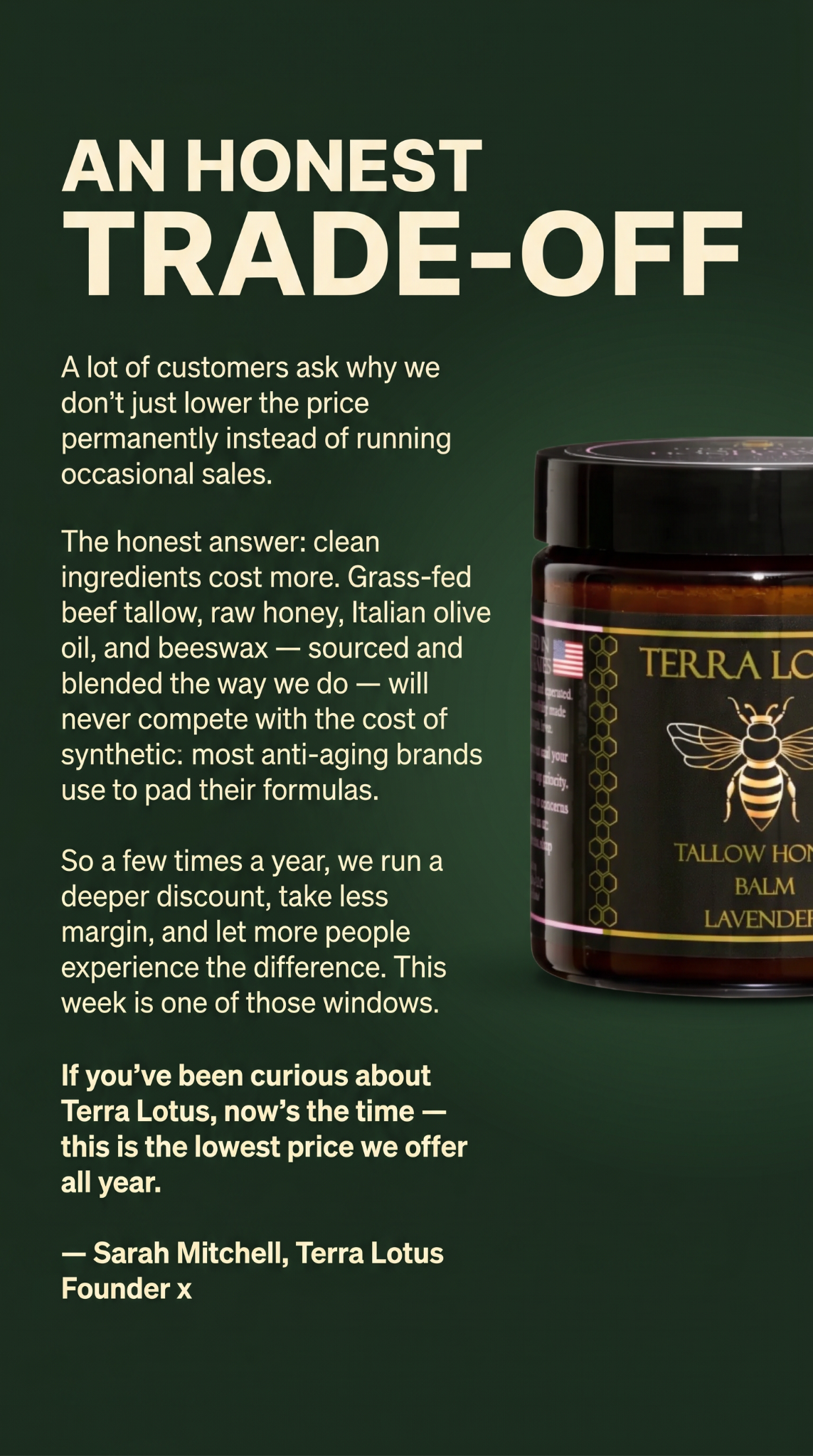 Terra Lotus Facebook ad